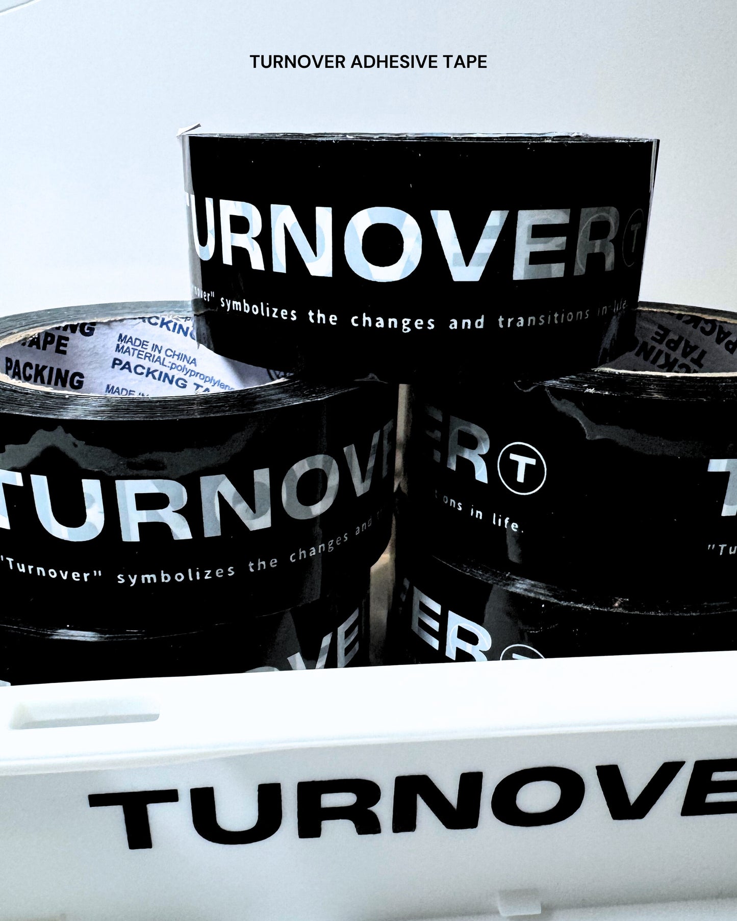 TURNOVER 25SS ADHESIVE TAPE
“A2509 黑膠紙”