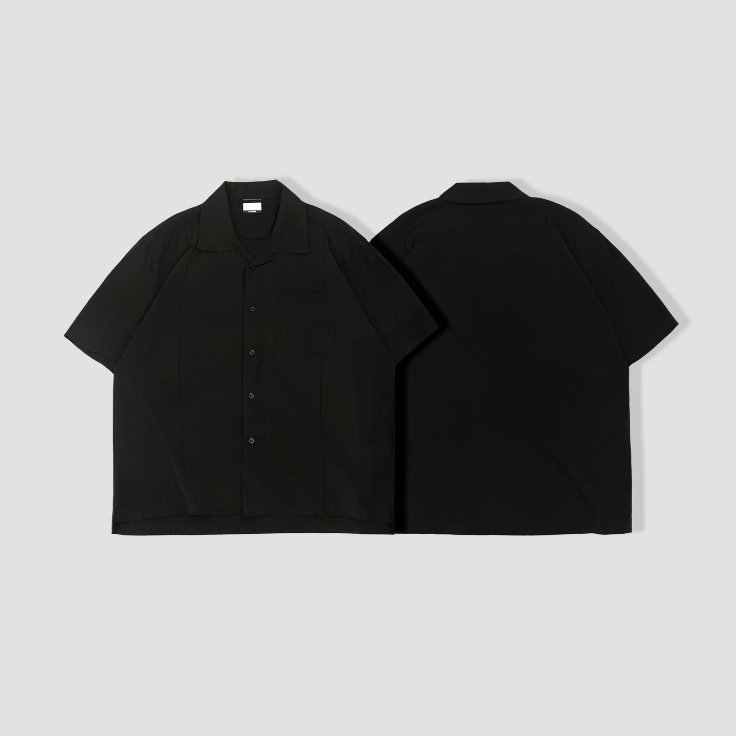 QUEST AIR SHIRT 涼感 拼接 短袖襯衫