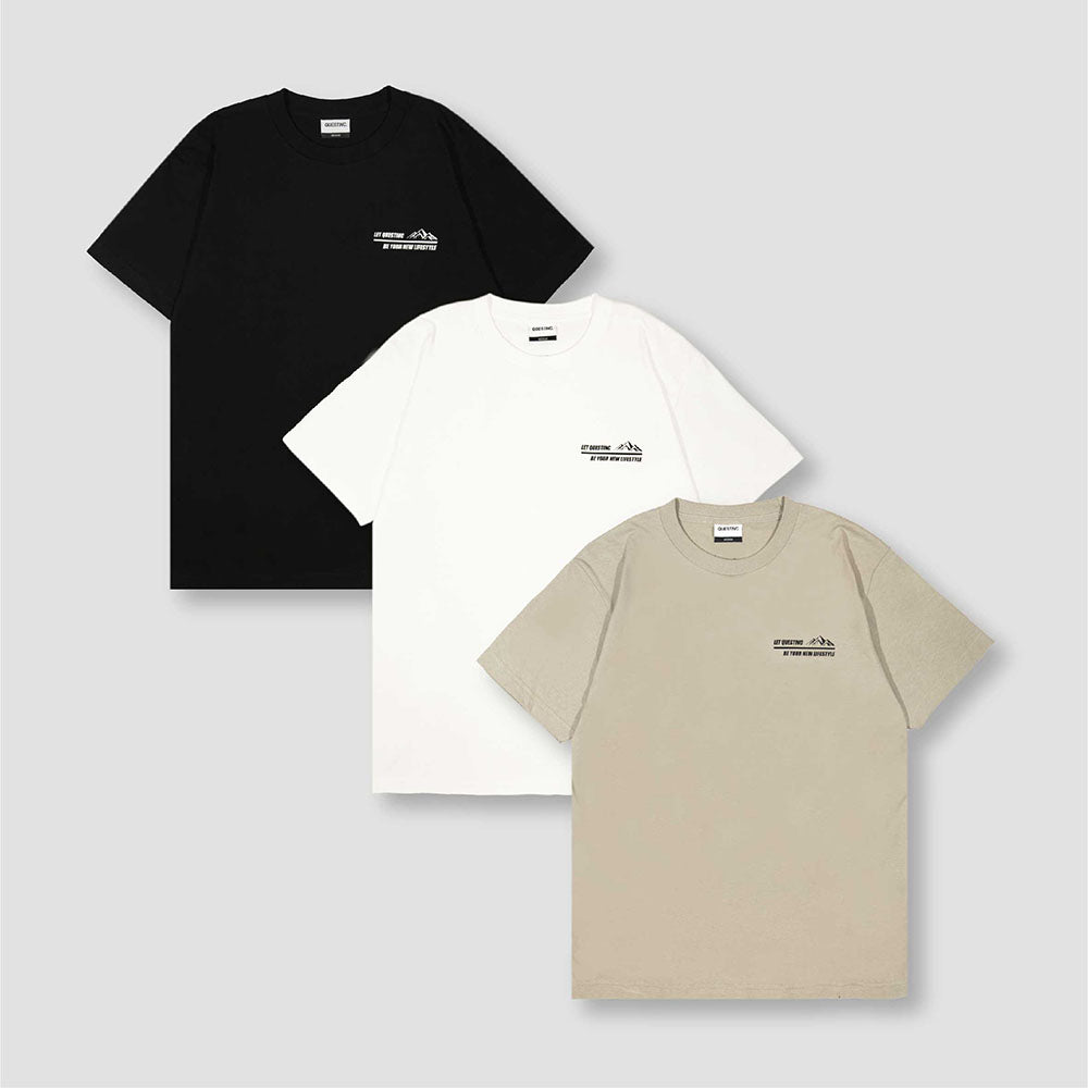 【QUEST】QUEST OUTDOOR LIFE TEE 圖案 短袖 上衣