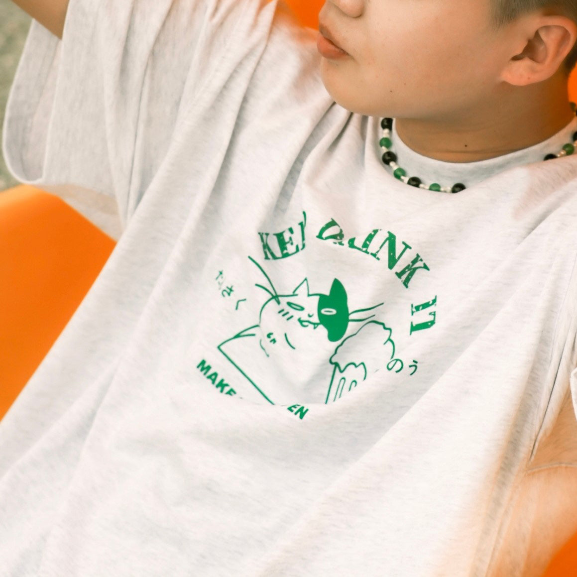 QUEST DRUNK CAT TEE 酒精貓咪TEE