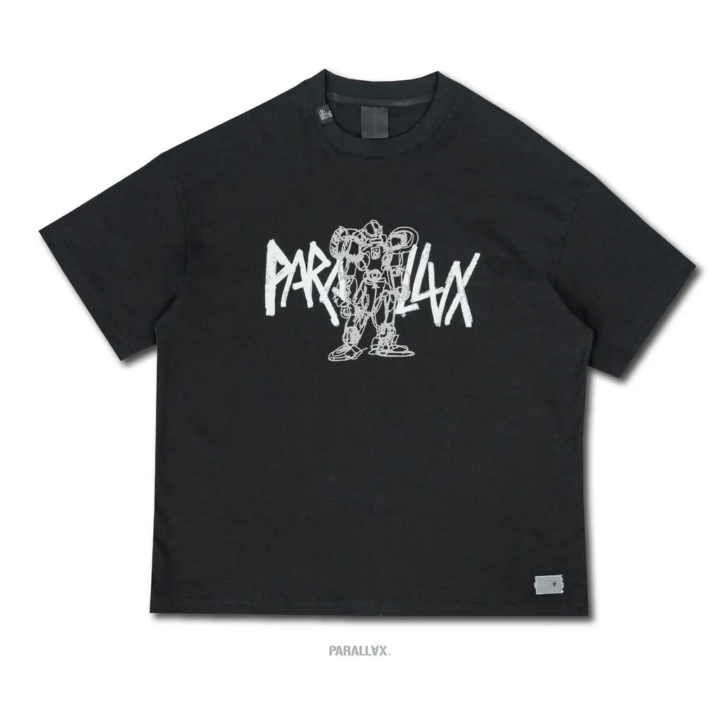 PARALLAX 24 S/S “Doodle robot” Tee