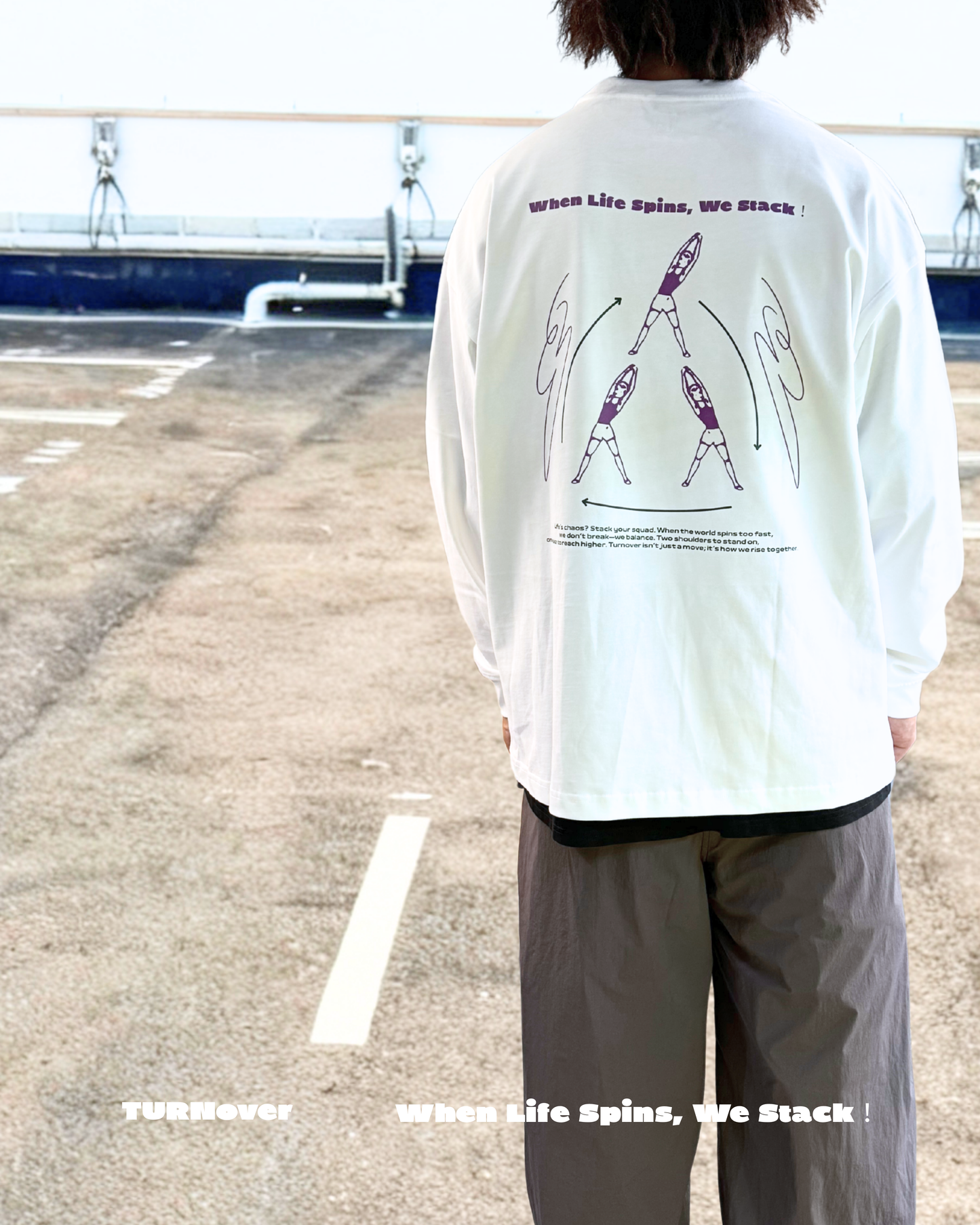 TURNOVER 2026AW When Life Spins, We Stack!“26AW-LT6 叠旋共生”