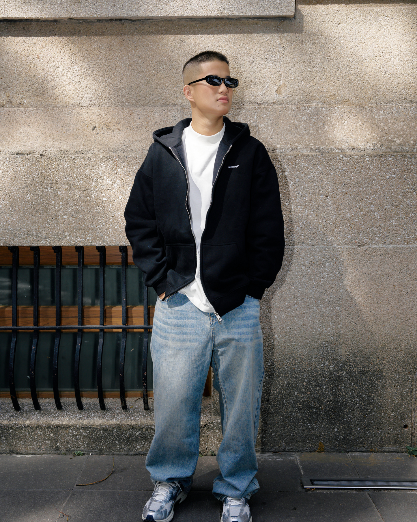 TURNOVER HOODED COTTON JACKET IN 3 COLORS