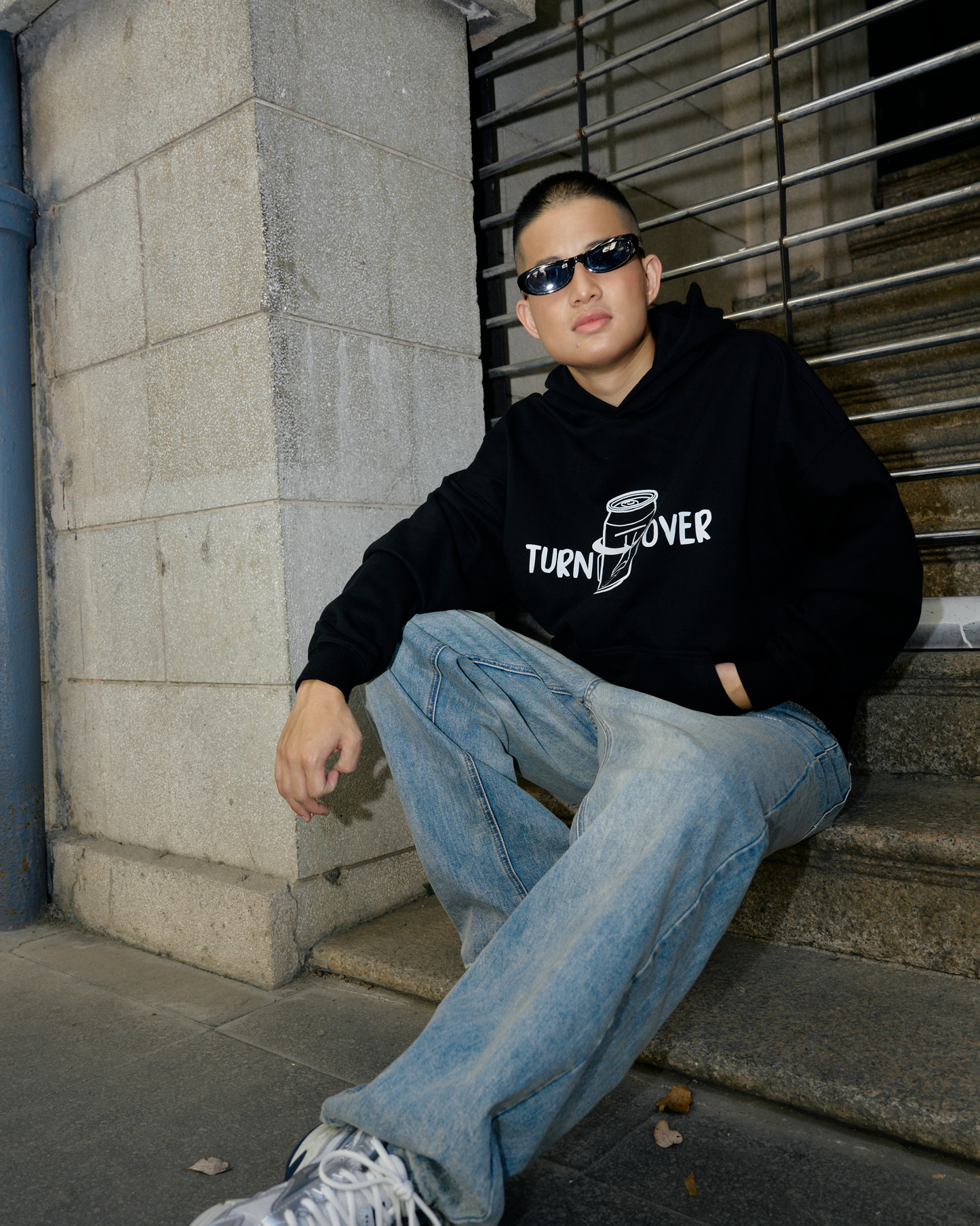 TURNOVER STONE MAN SODA CAN HOODIE