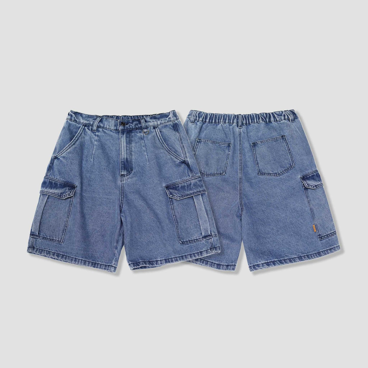 QUEST Denim Pocket Shorts 五分口袋牛仔短褲