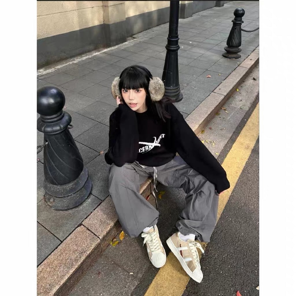 DISCERNMENT DCM KNIT 字體 十字星 針織 毛衣 針織衫 (DCM L-31)