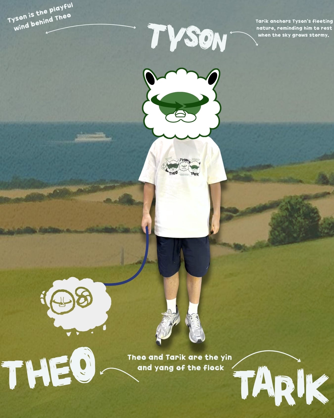 TURNOVER 2025SS “The Tale of Three Tee "
“25SST20 三友記TEE”