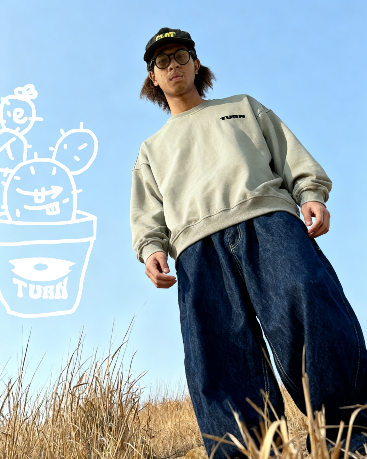 TURNOVER 2025AW Quirky Cactus Chronicles “25AW-LH14 怪植日誌”