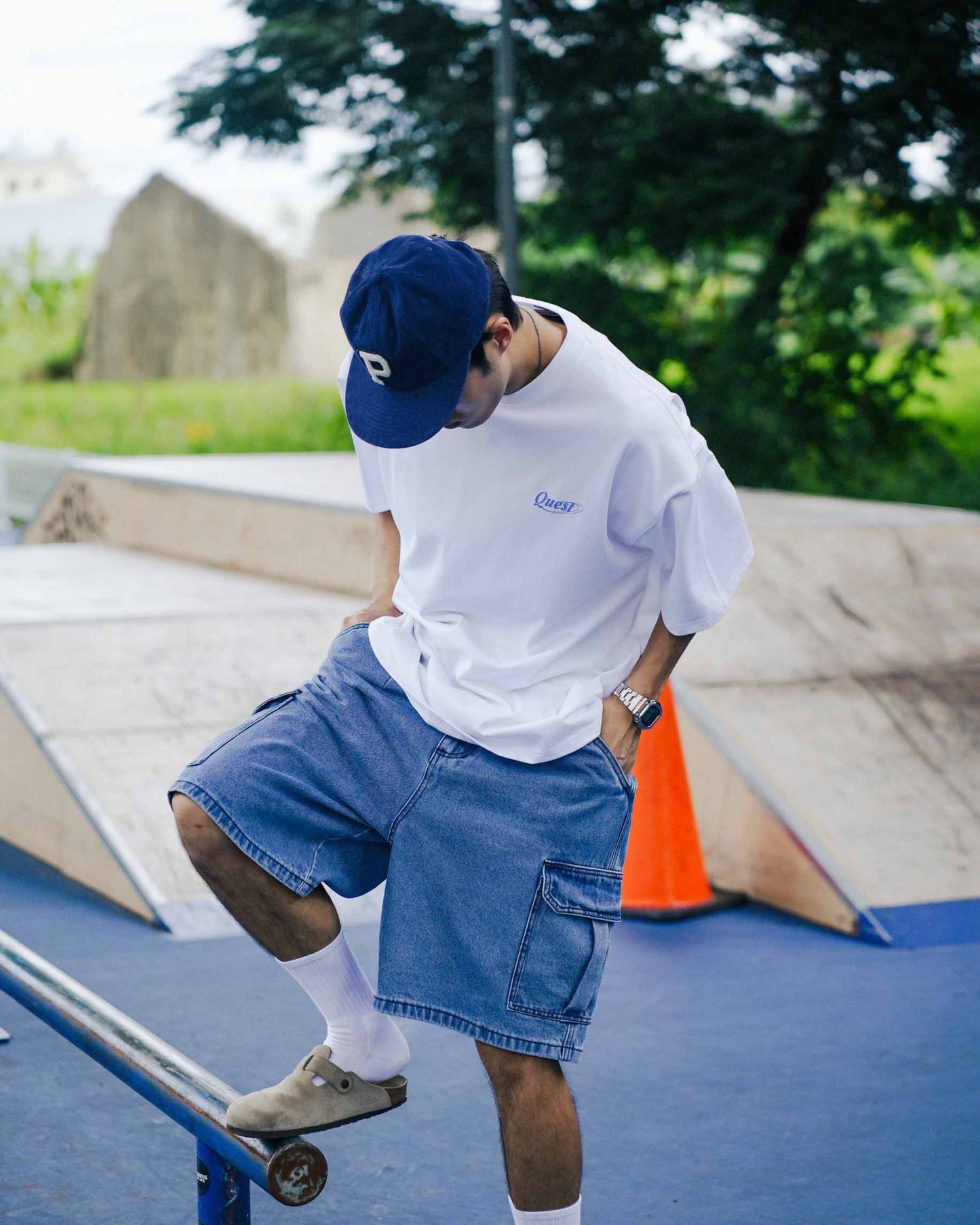 QUEST GEOMETRY TEE 幾何圖形短T