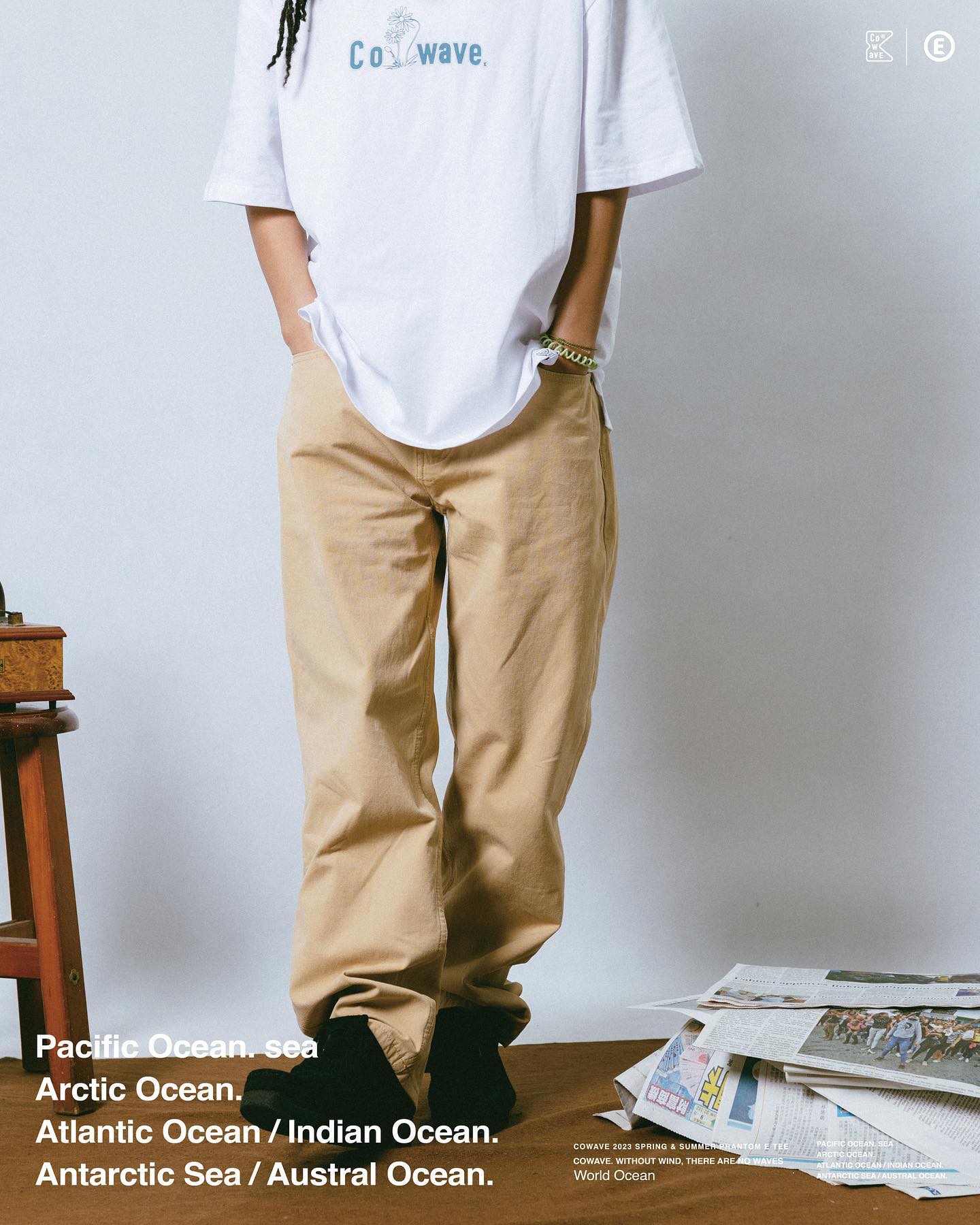 Cowave 2023 Spring & Summer Straight Pants