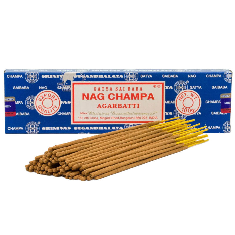 【全球最暢銷的線香】SATYA SAI BABA 賽巴巴 Nag Champa 濃郁經典款 印度 線香 (15g)