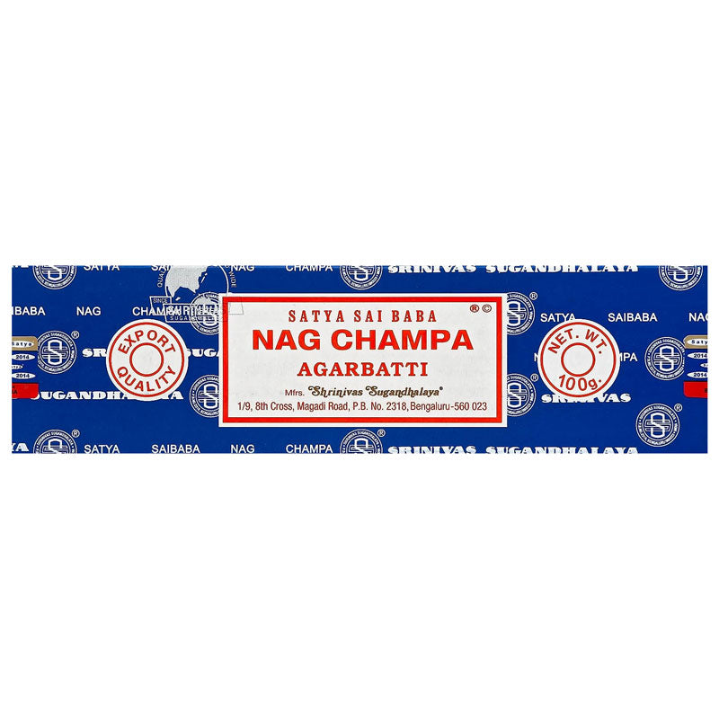 【全球最暢銷的線香】SATYA SAI BABA 賽巴巴 Nag Champa 濃郁經典款 印度 線香 (15g)