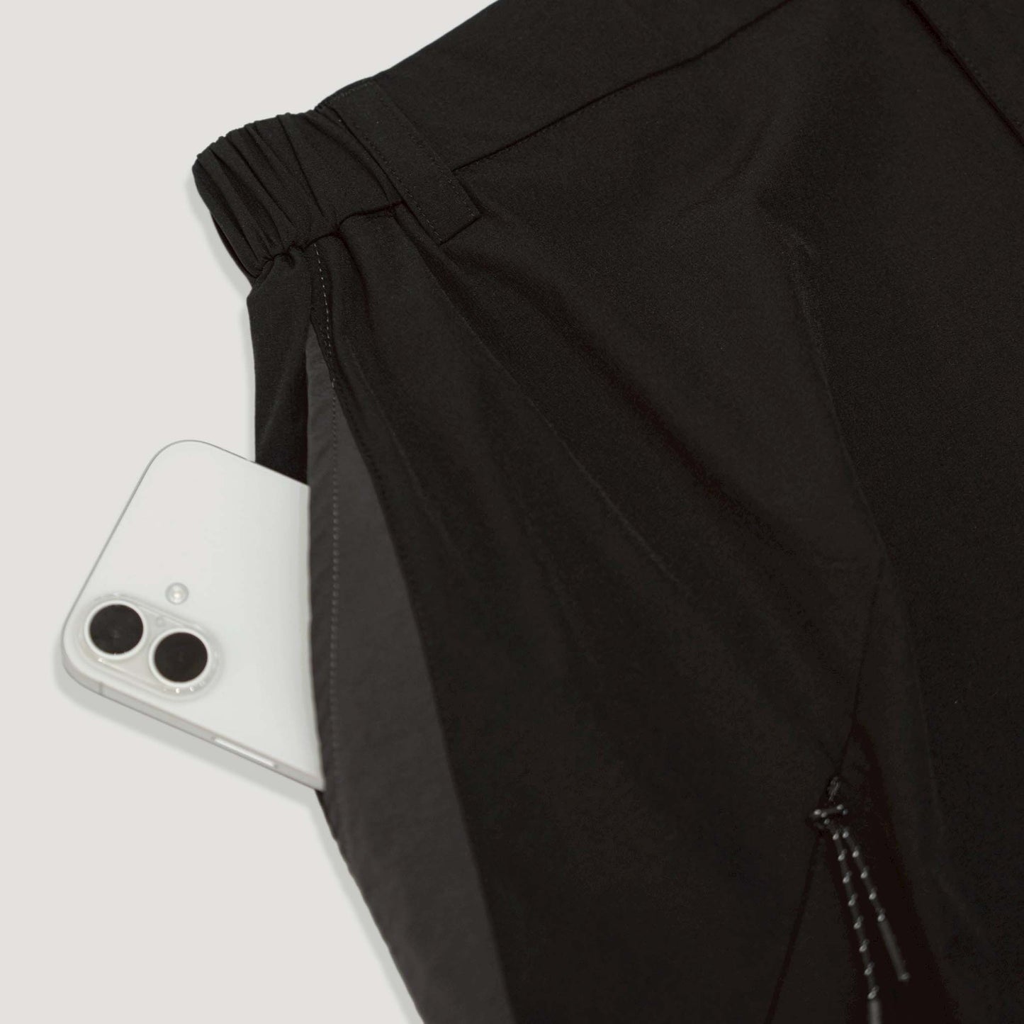 QUEST SPLICING ZIP SHORTS 拉鍊短褲