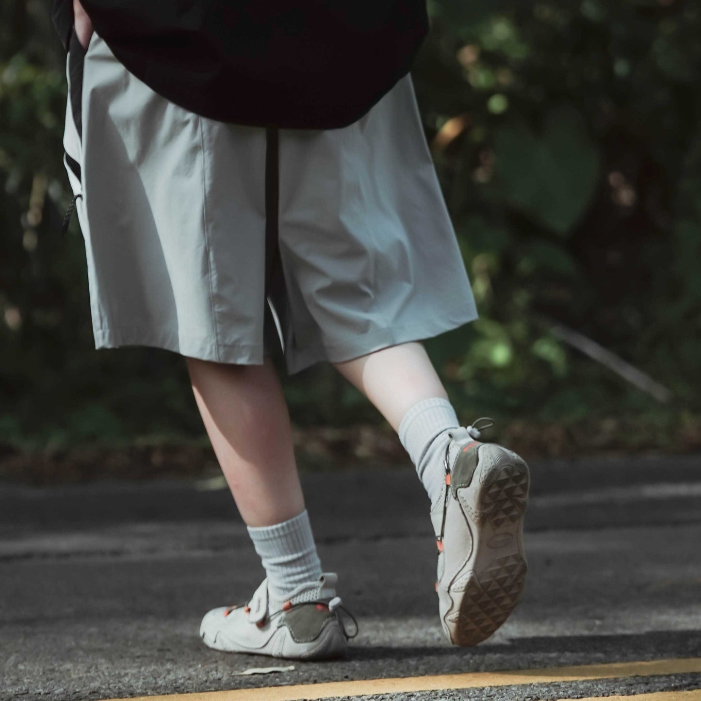 QUEST SPLICING ZIP SHORTS 拉鍊短褲