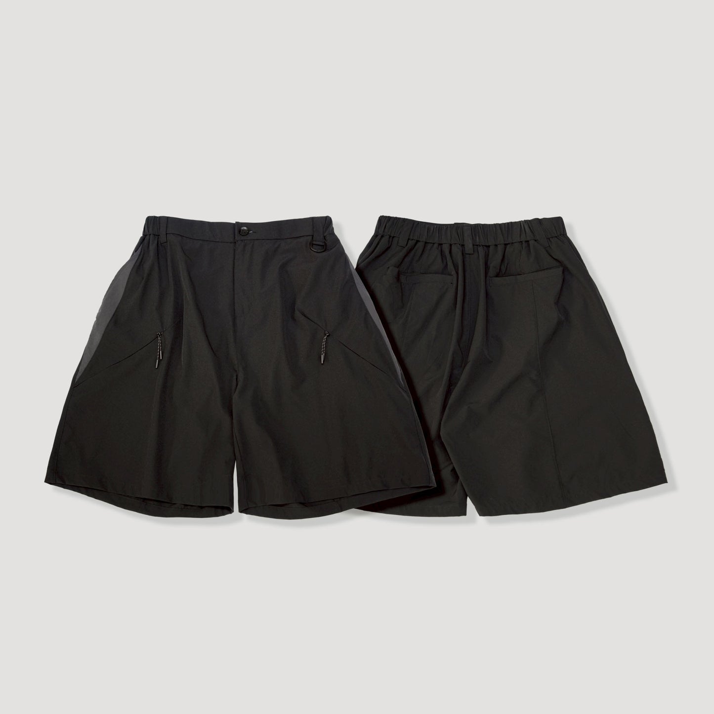 QUEST SPLICING ZIP SHORTS 拉鍊短褲