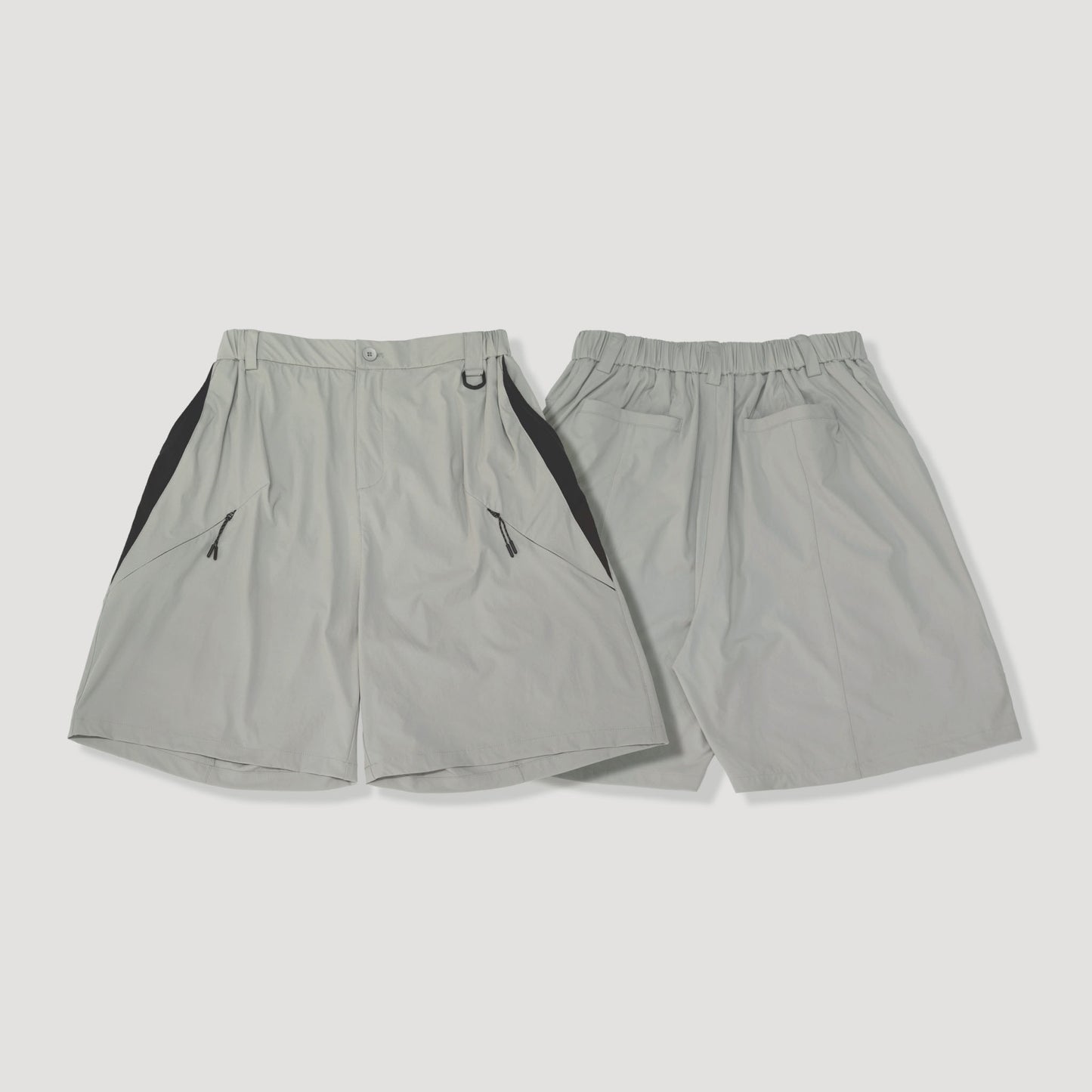 QUEST SPLICING ZIP SHORTS 拉鍊短褲