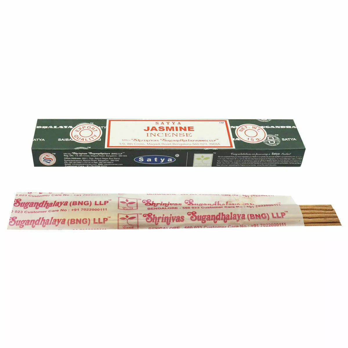 【全球最暢銷的線香】SATYA SAI BABA 賽巴巴 Nag Champa 喜馬拉雅茉莉 印度 線香 (15g)