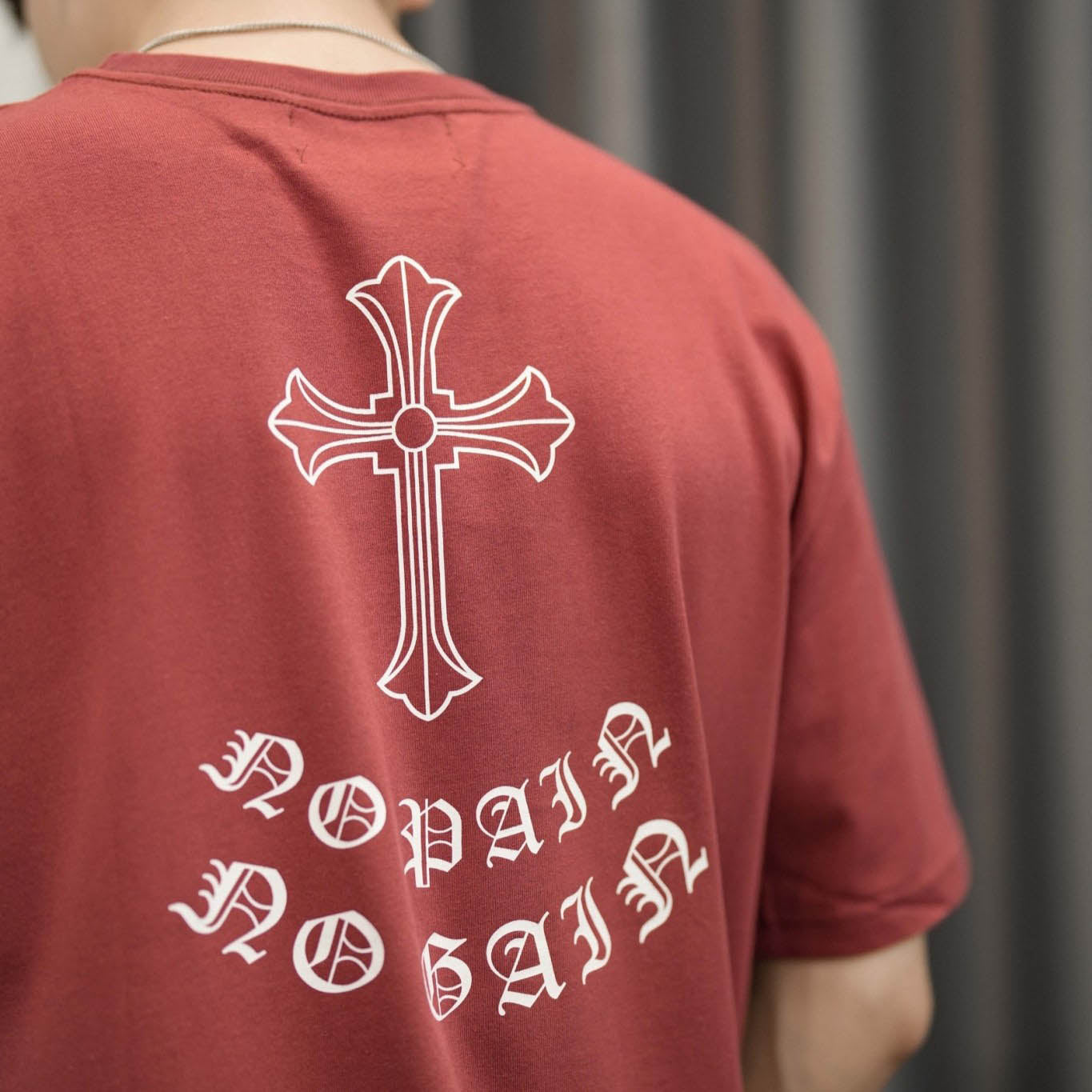 【QUEST】CROSS TEE 短T