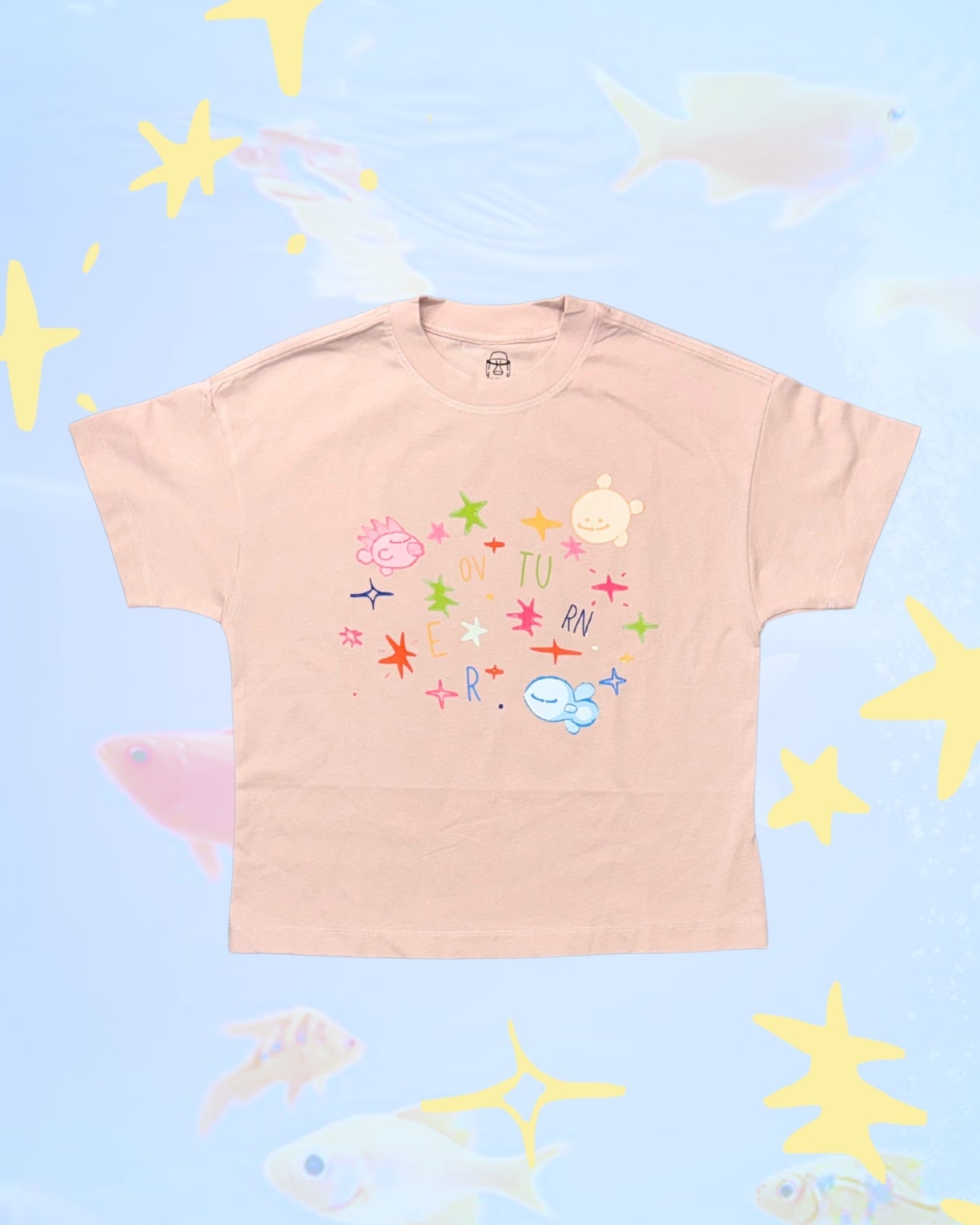 TURNOVER 2025SS Starfish Kindergarten TEE
“25SSWT9 星魚幼稚園TEE