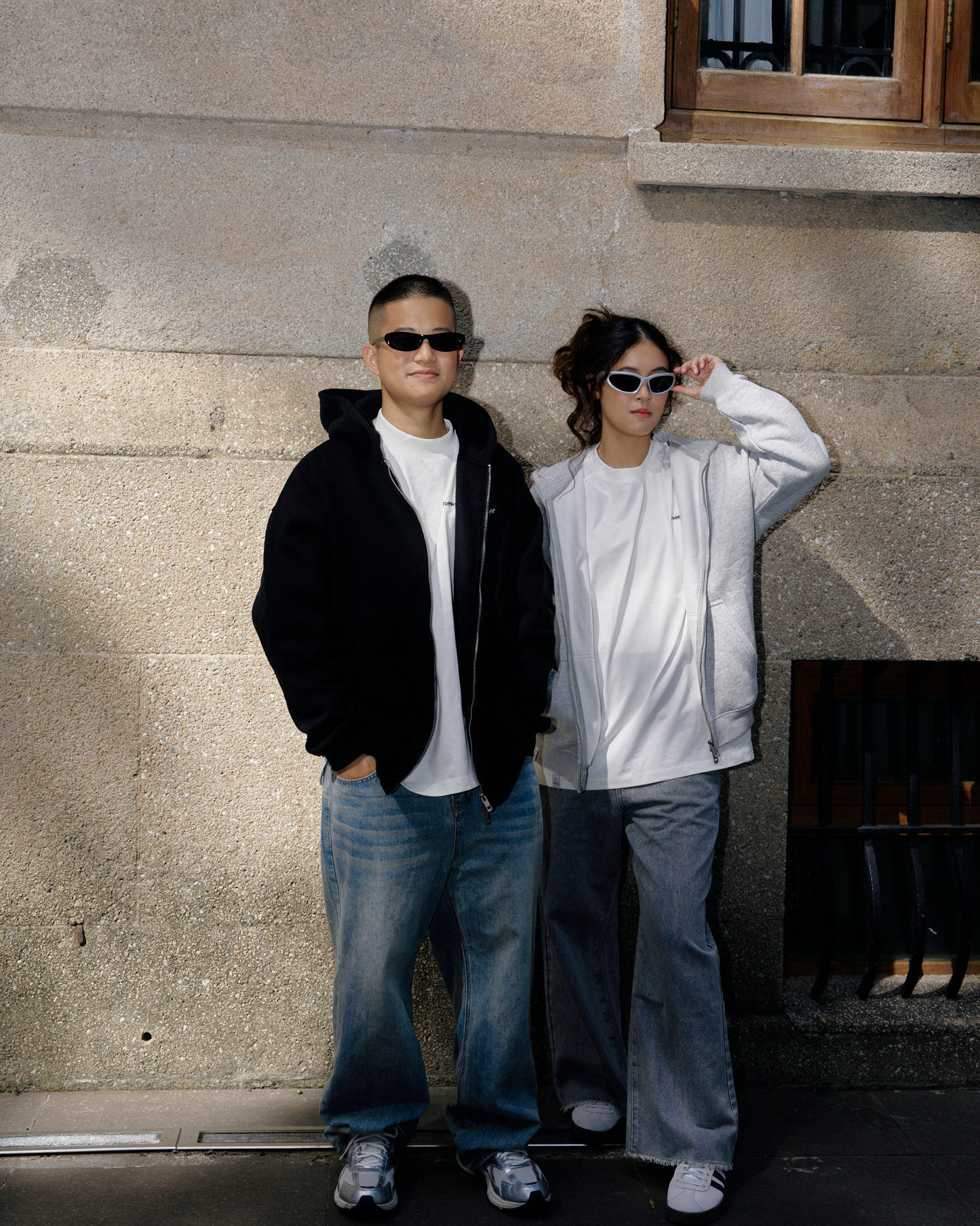 TURNOVER HOODED COTTON JACKET IN 3 COLORS