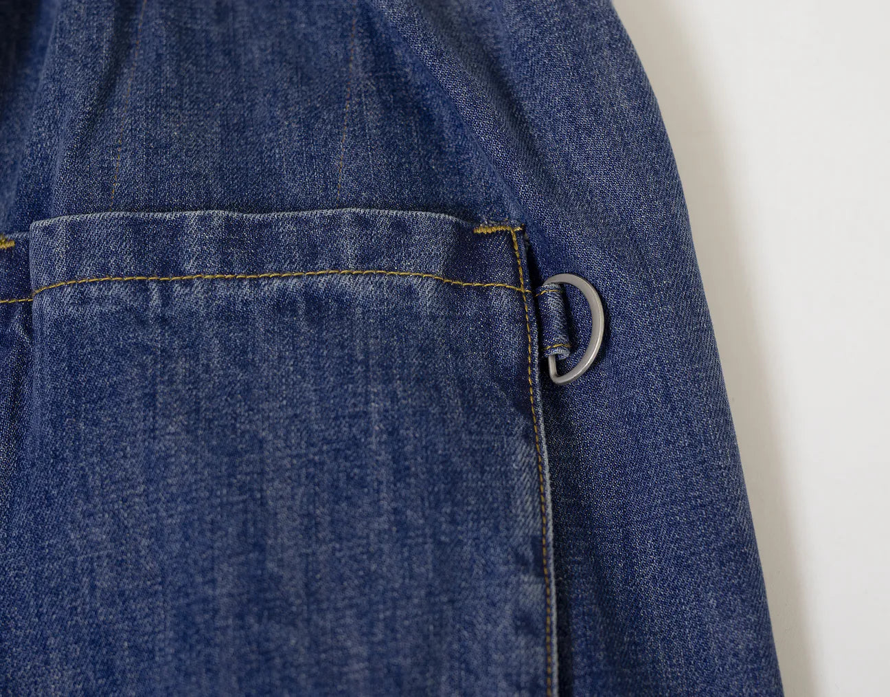 ANST 八袋 刺繡牛仔長褲/深藍 ST.47 882427