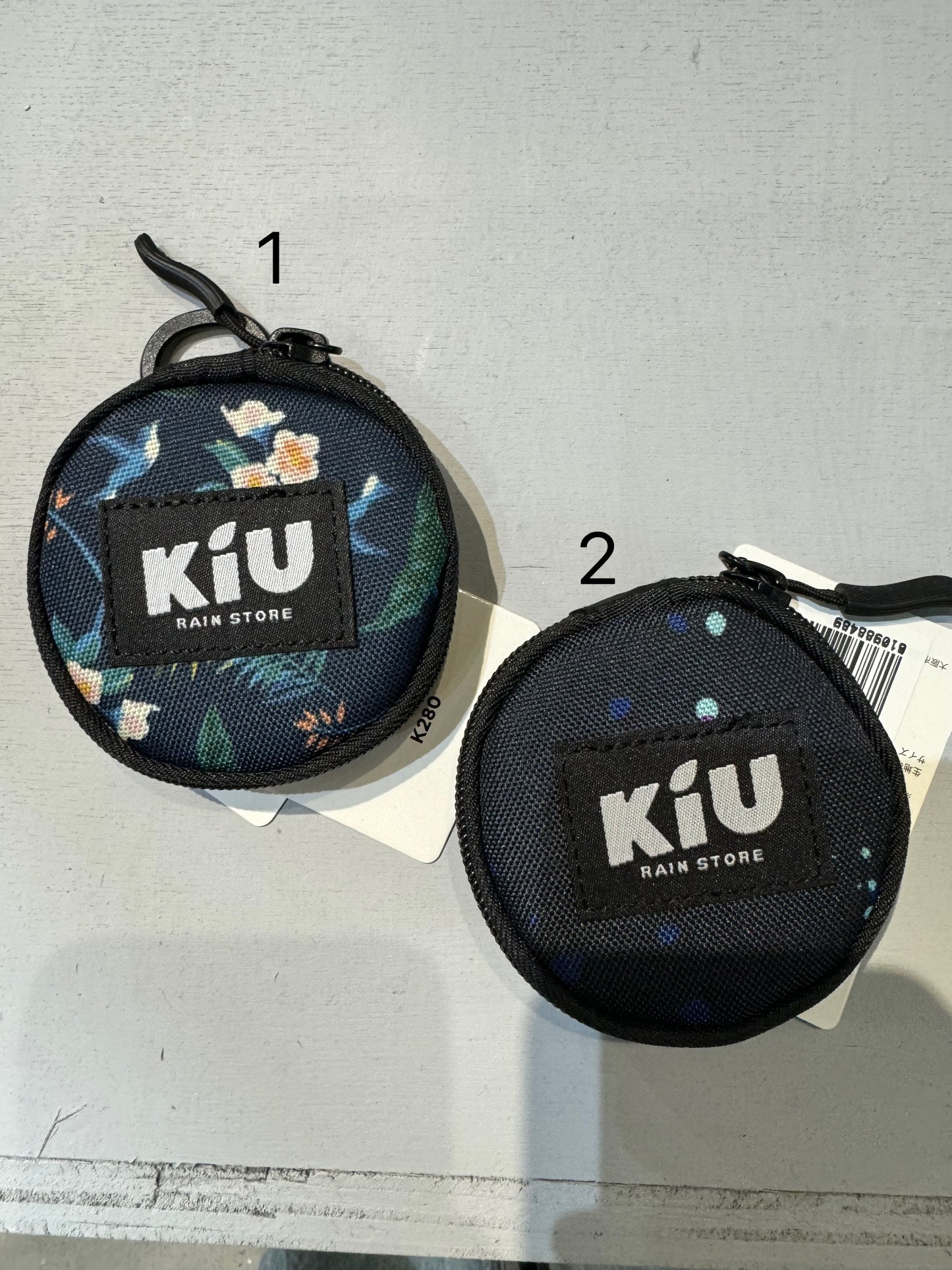 kiu 圓形零錢包