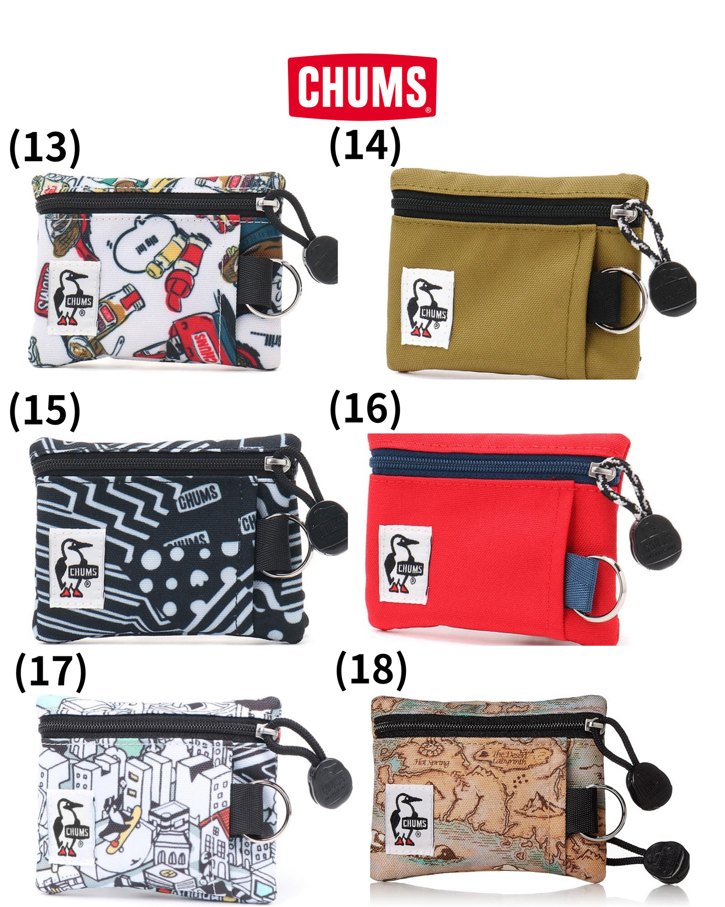 Chums Key Coin Case