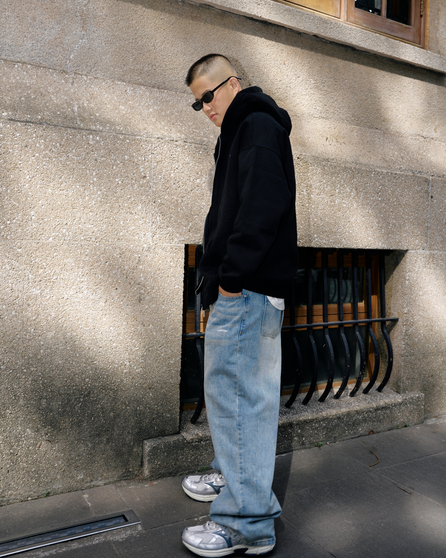 TURNOVER HOODED COTTON JACKET IN 3 COLORS