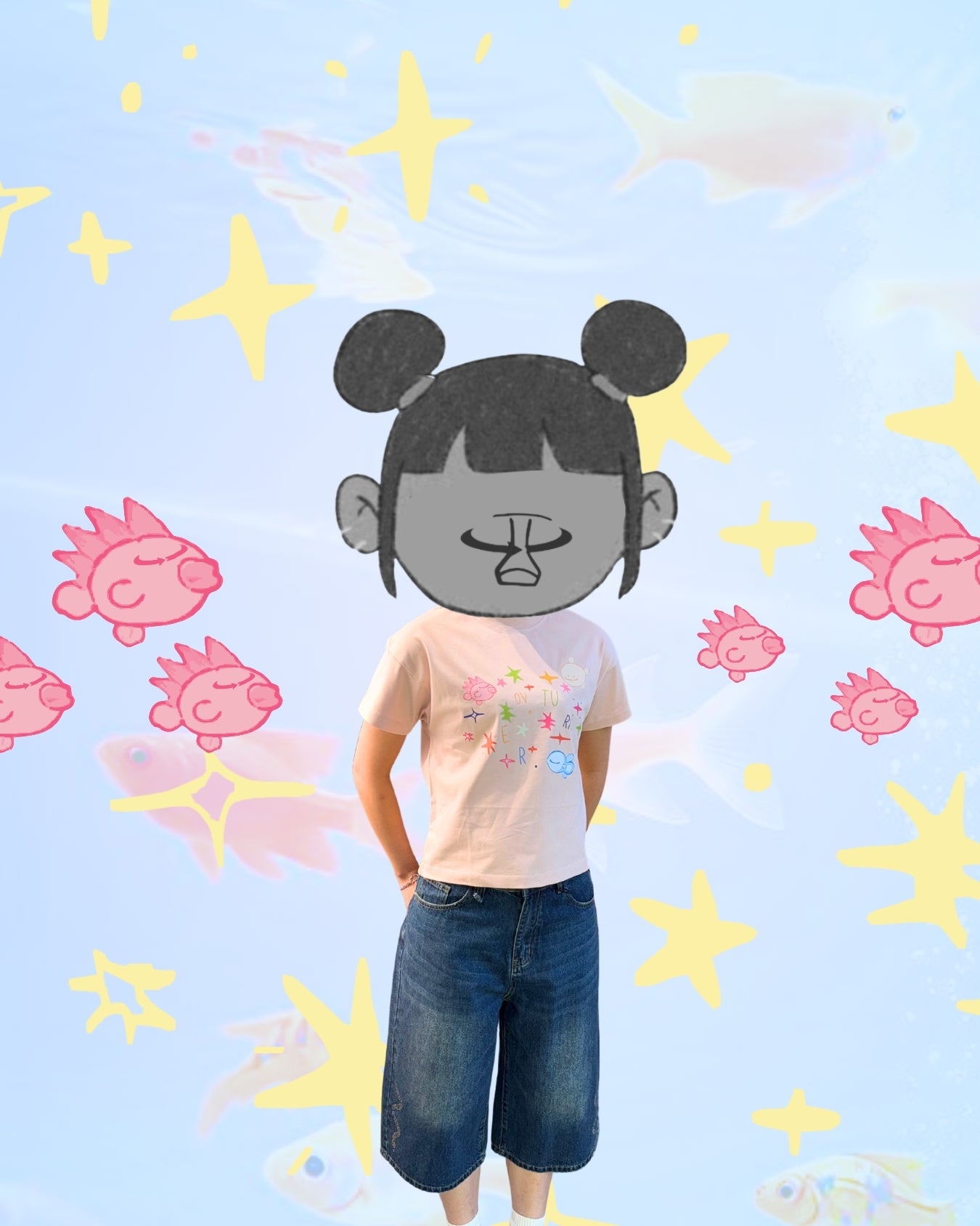 TURNOVER 2025SS Starfish Kindergarten TEE
“25SSWT9 星魚幼稚園TEE