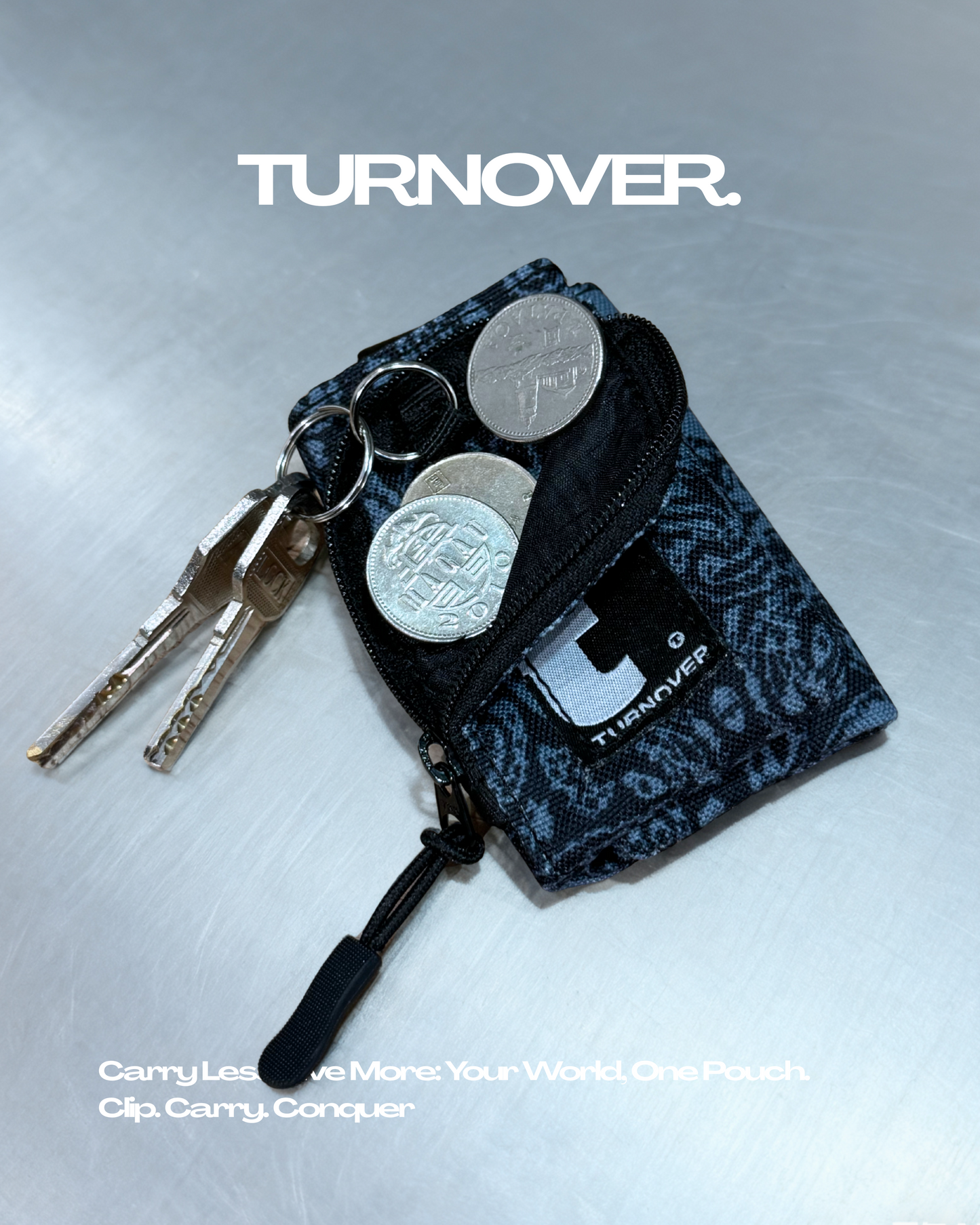 預訂早鳥優惠‼️過後就沒有了‼️TURNOVER 2026AW Paisley Go-Wallet “26AW-AS1 腰果花錢包”