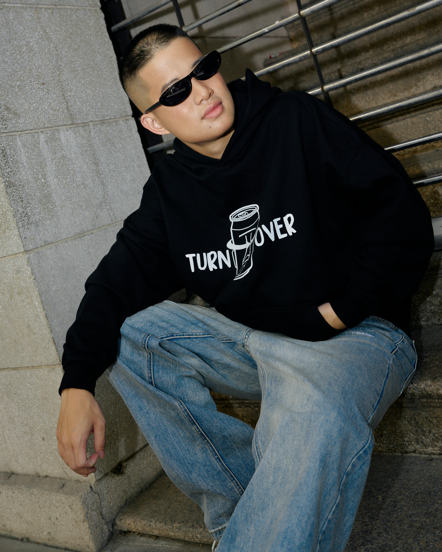 TURNOVER STONE MAN SODA CAN HOODIE