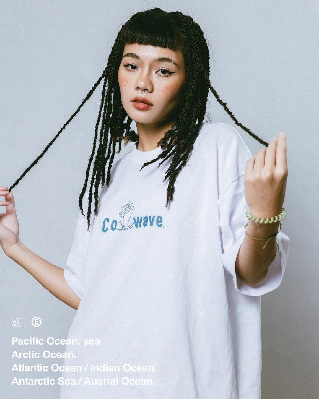 Cowave 2023 Spring & Summer Flower LOGO Tee