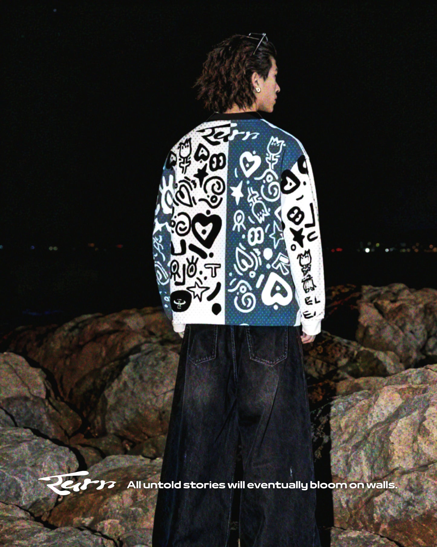 TURNOVER 2025AW Graffiti Dreamweave “25AW-LS10 雙”
