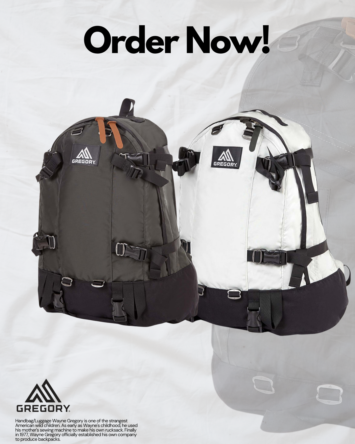 GREGORY 33L CHARCOAL / GREY