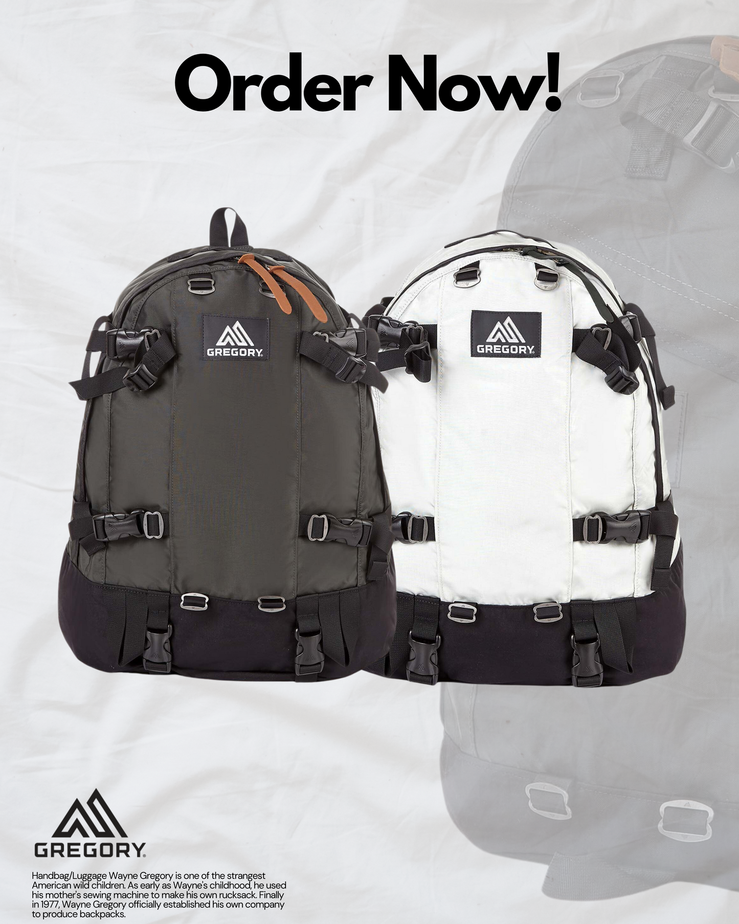 GREGORY 33L CHARCOAL / GREY