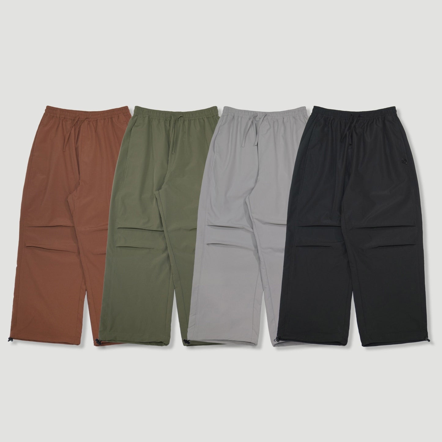 QUEST PARACHUTE PANTS 寬鬆 抽繩 傘兵褲