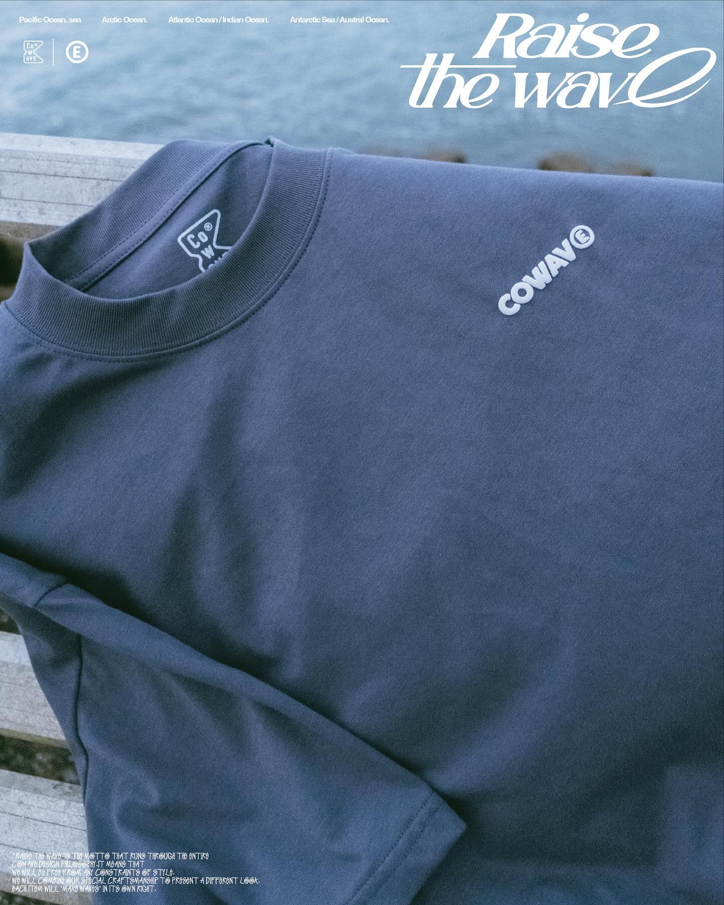 Cowave.tw 24SS DICE Foam Printing Logo Tee