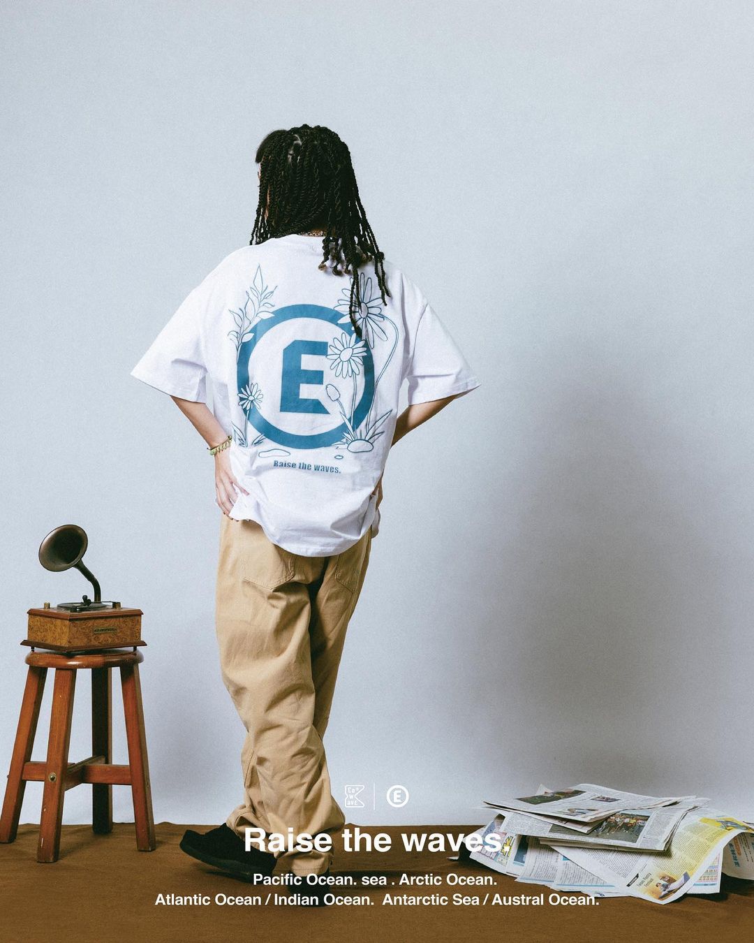 Cowave 2023 Spring & Summer Flower LOGO Tee