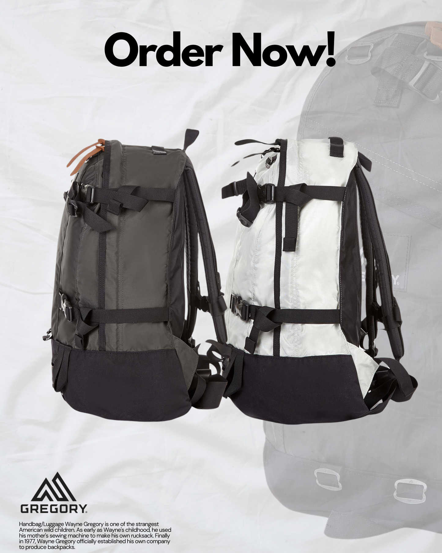 GREGORY 33L CHARCOAL / GREY