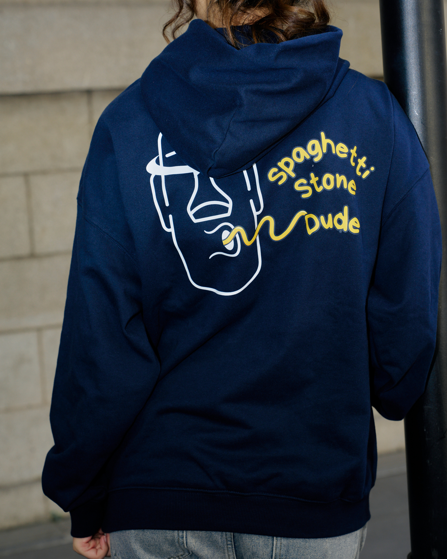 Turnover Spaghetti Stone Dude Hoodie