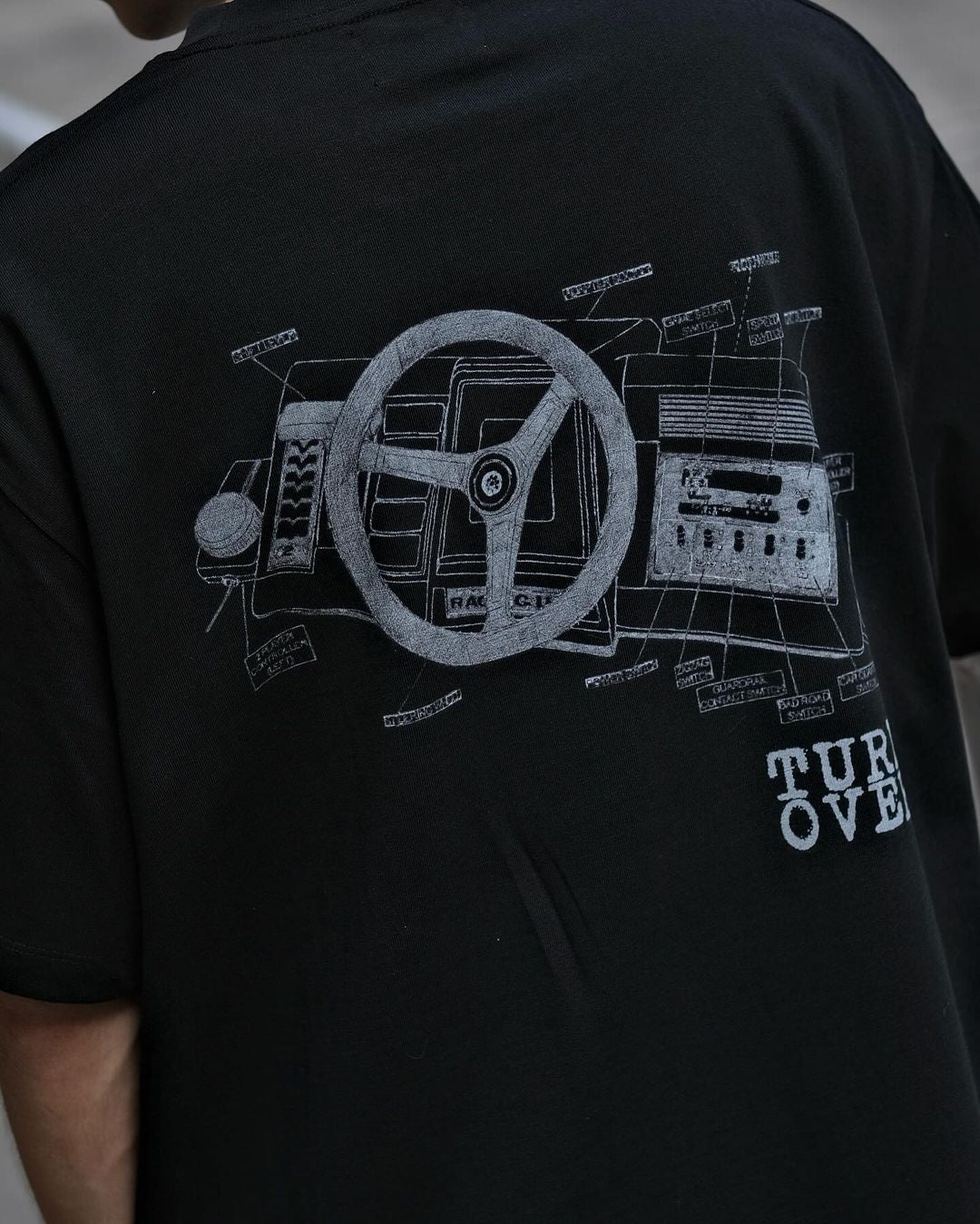 TURNOVER STEERING WHEEL TEE