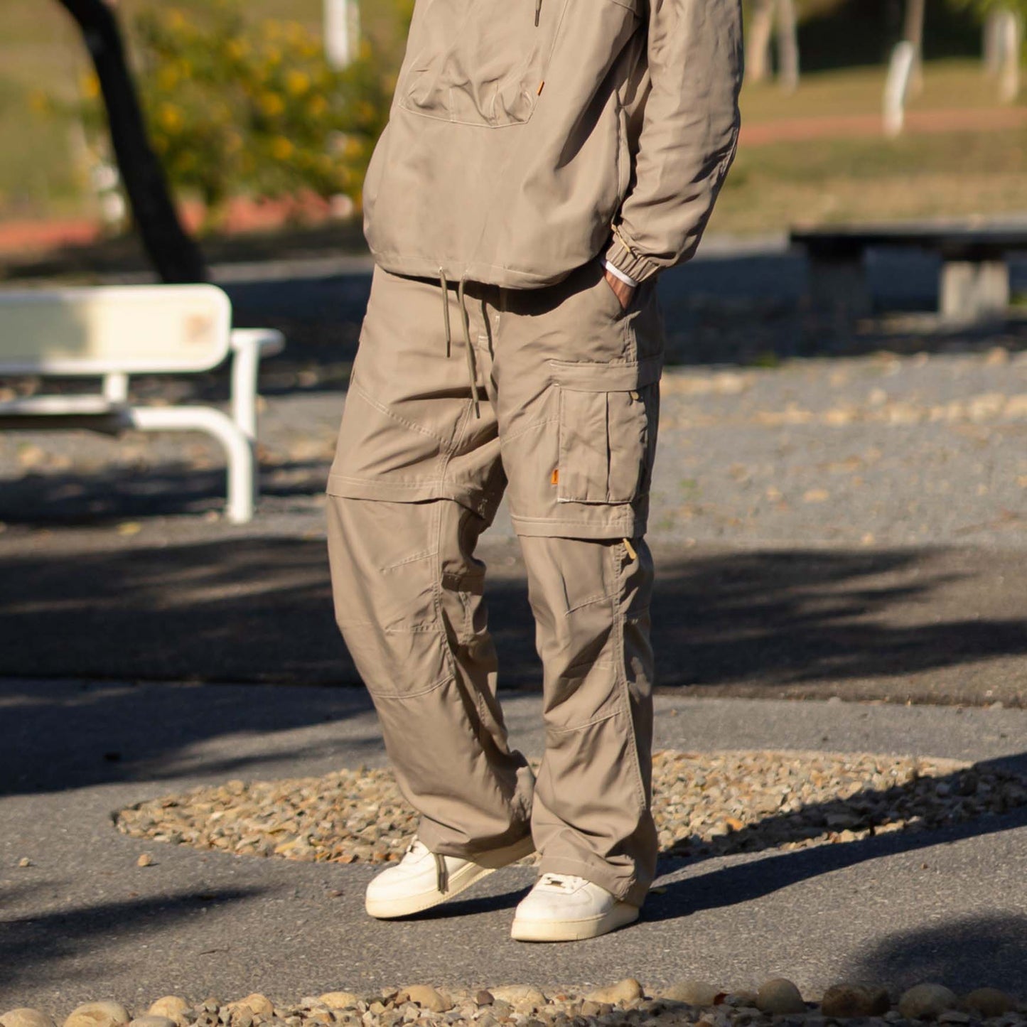 NYLON CARGO PANTS 尼龍口袋工作褲