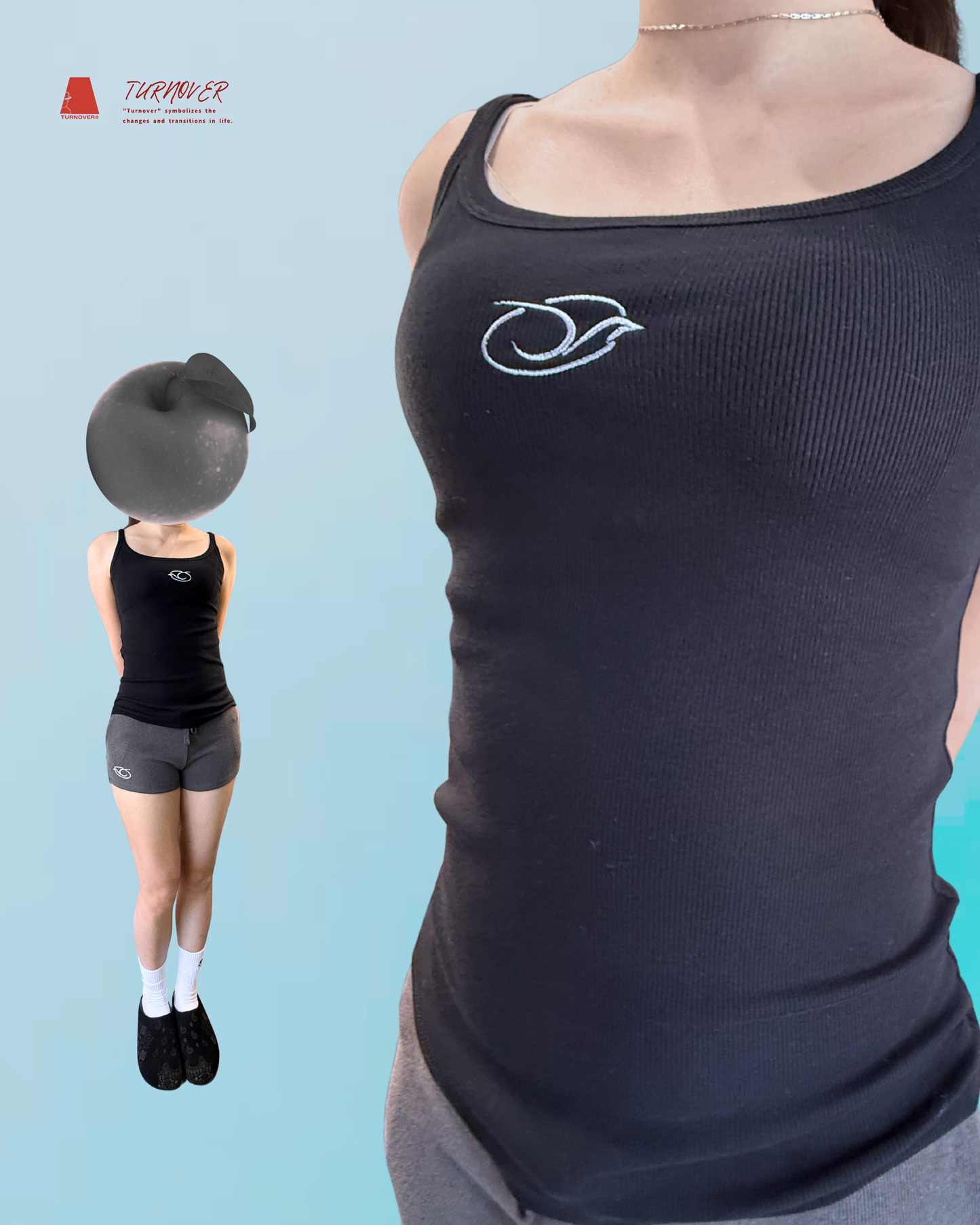 TURNOVER 2025SS Body Language Tank Top “25SSWV5 吊背小背心”