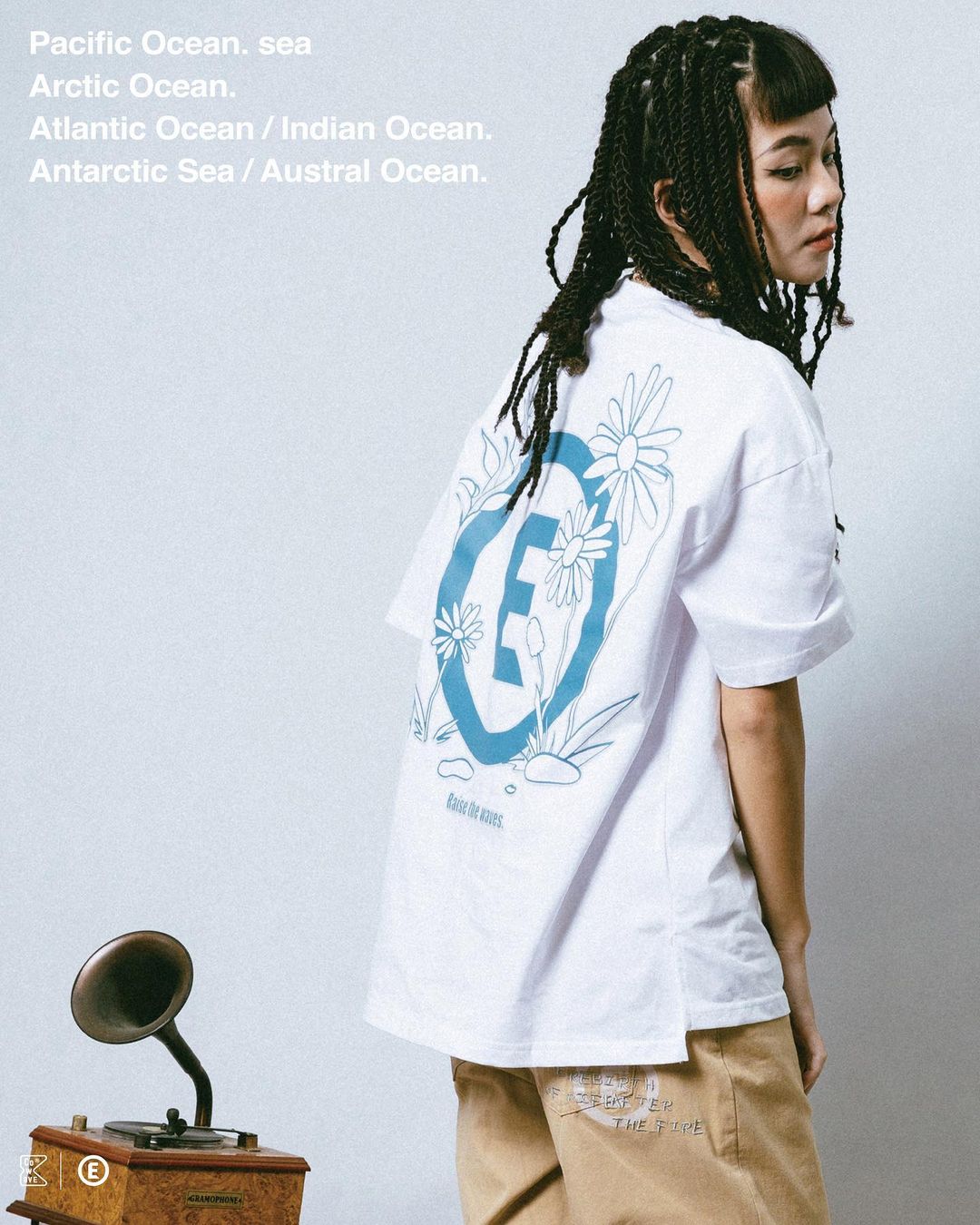 Cowave 2023 Spring & Summer Flower LOGO Tee