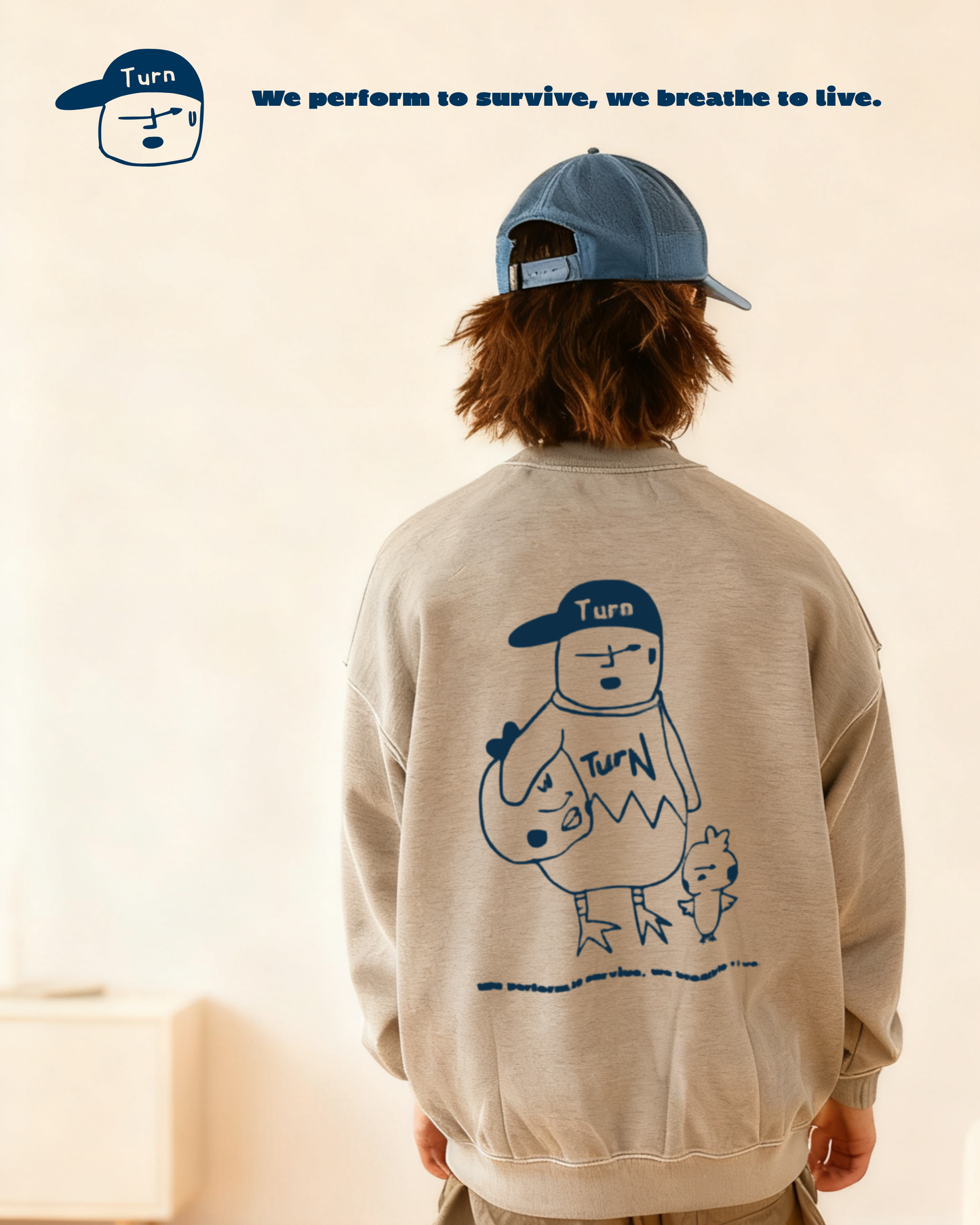 TURNOVER 2026AW Sweating in the Suit “26AW-LH9 破殼喘息”