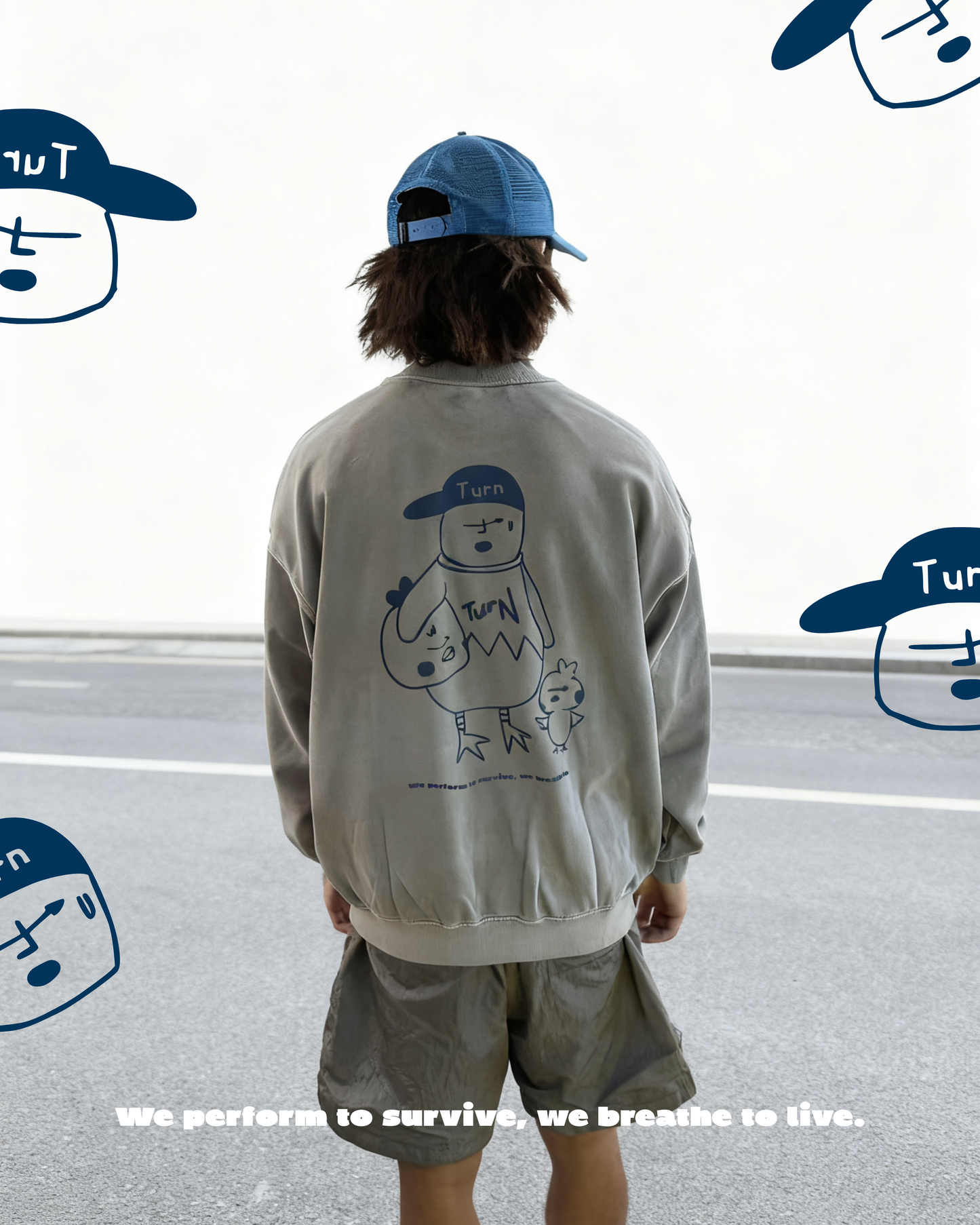 TURNOVER 2026AW Sweating in the Suit “26AW-LH9 破殼喘息”