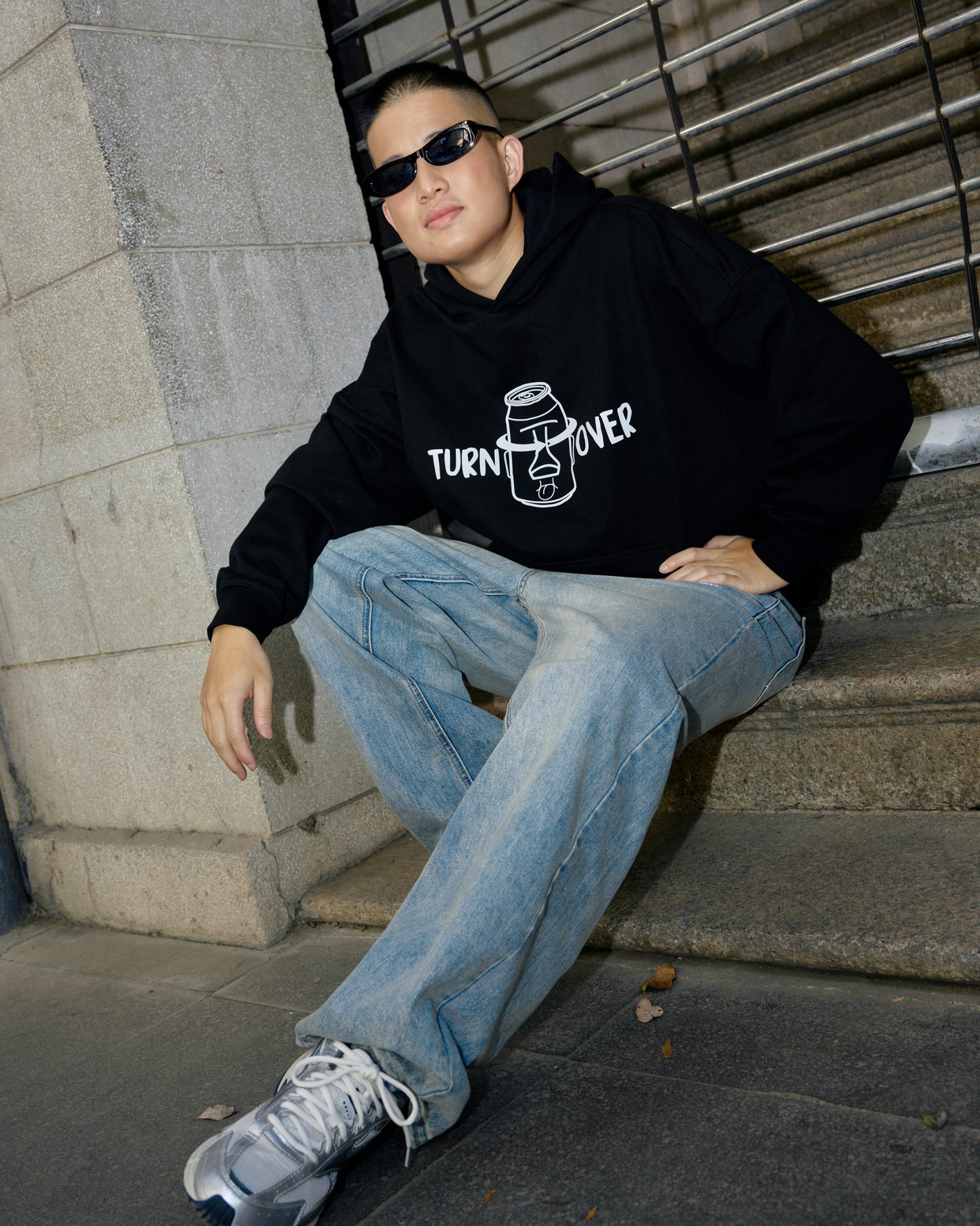 TURNOVER STONE MAN SODA CAN HOODIE