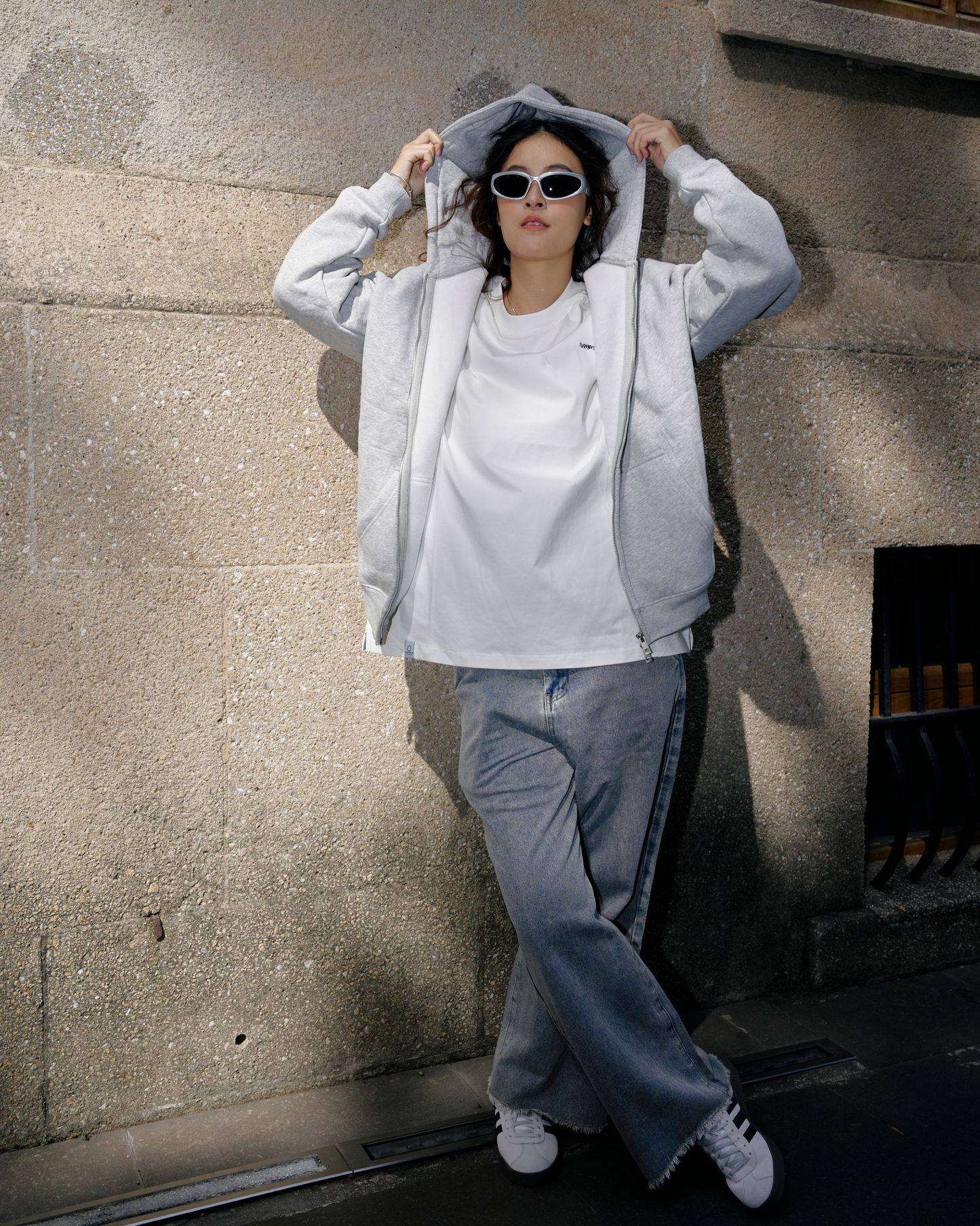 TURNOVER HOODED COTTON JACKET IN 3 COLORS