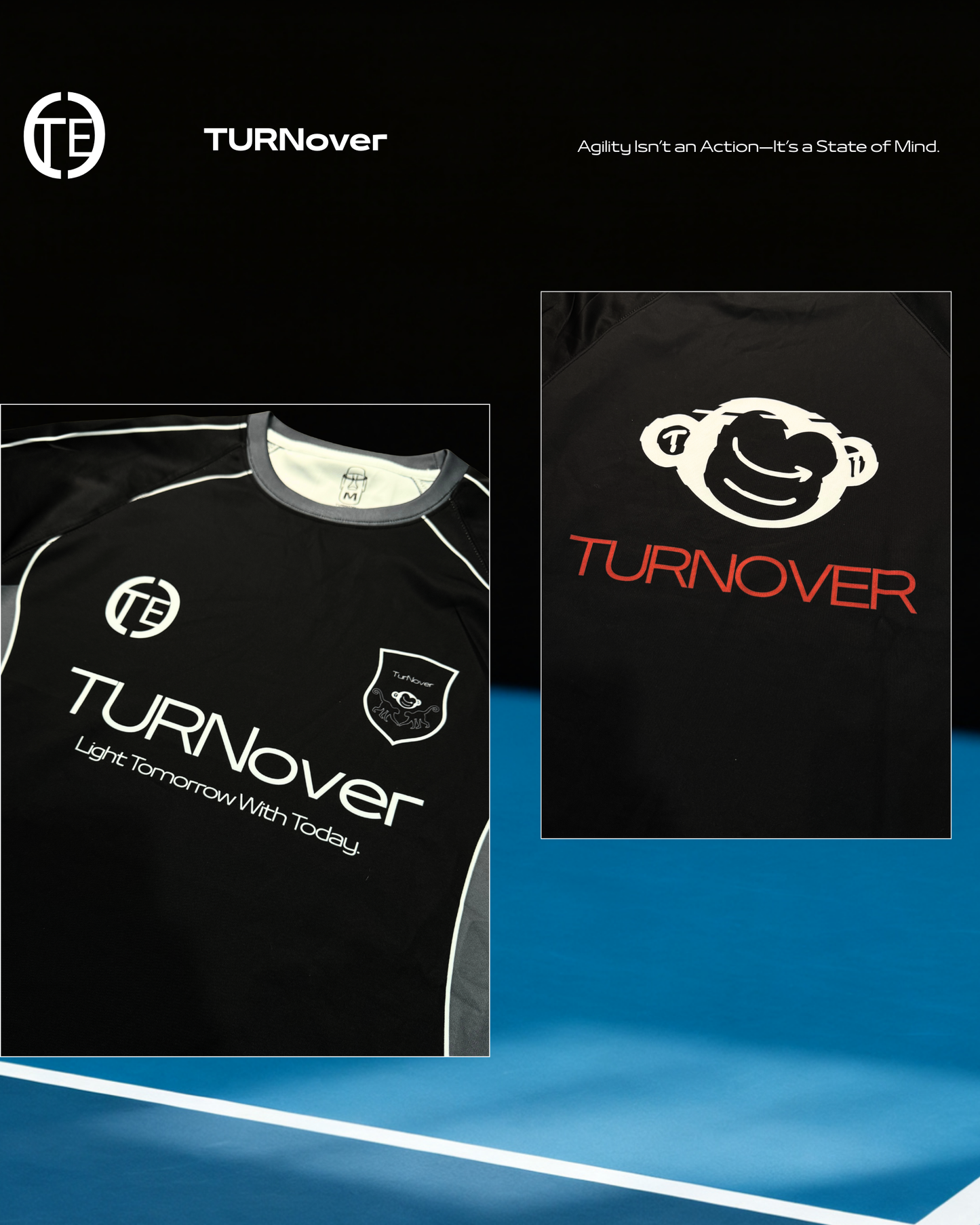 TURNOVER 2026AW SHADOW LEAP “26AW-LS1 瞬影球衣”