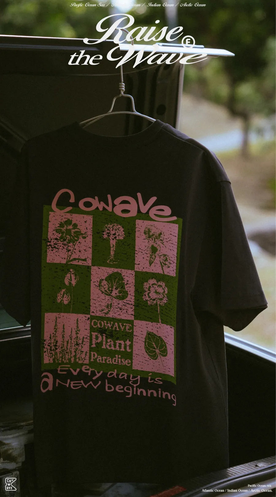 COWAVE 2025 Spring & Summer Destroy Plants Tee